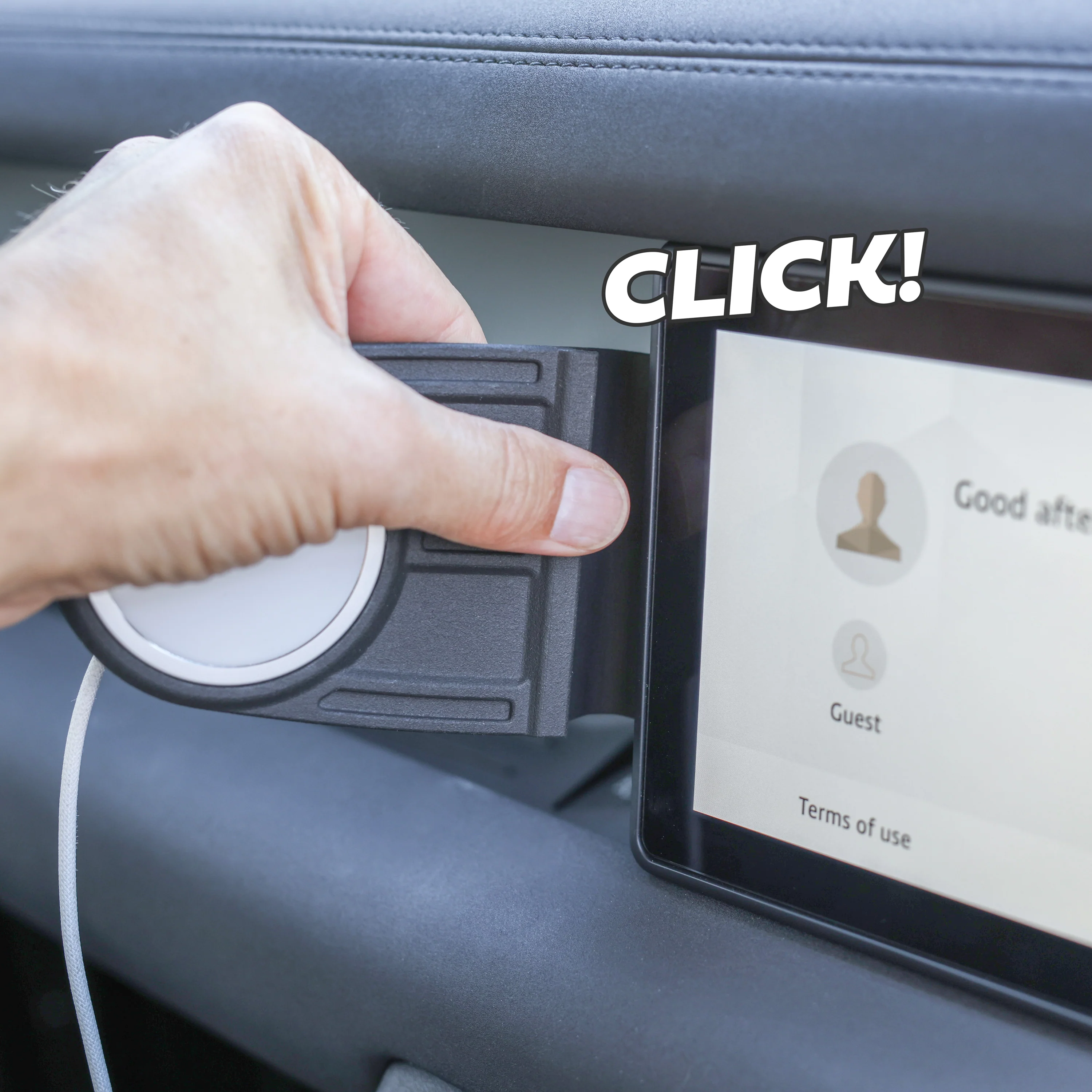 10" Infotainment Screen Phone Mount for Land Rover Defender L663 - LATE Magsafe Version - Image 4