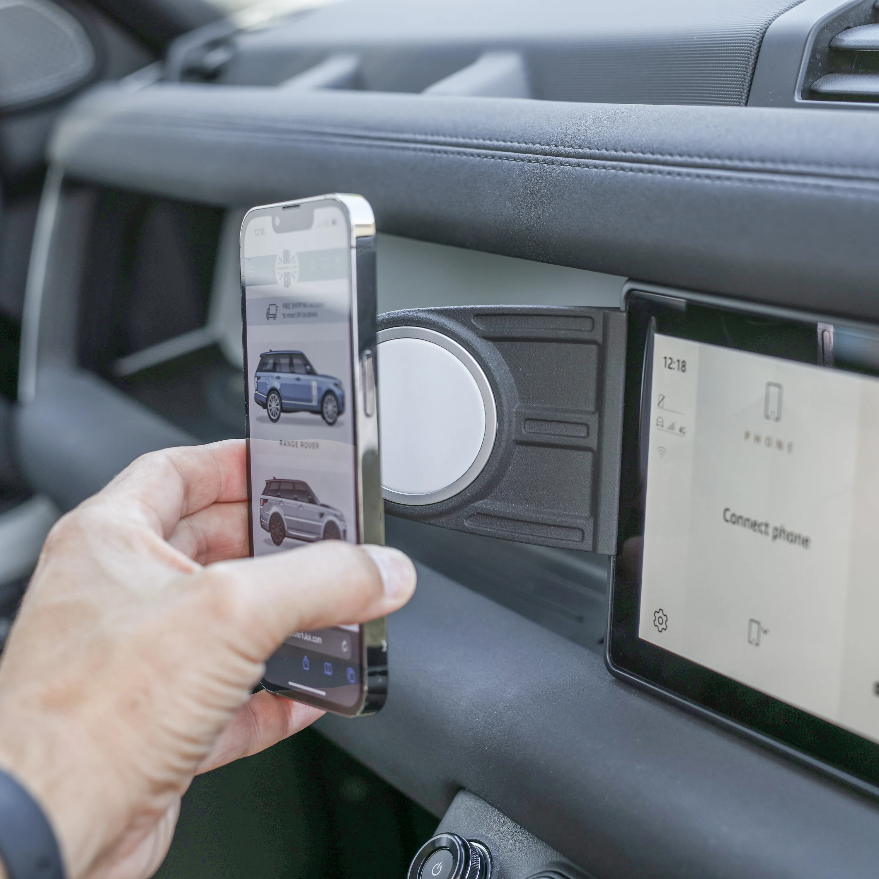 10" Infotainment Screen Phone Mount for Land Rover Defender L663 - LATE Magsafe Version - Image 8