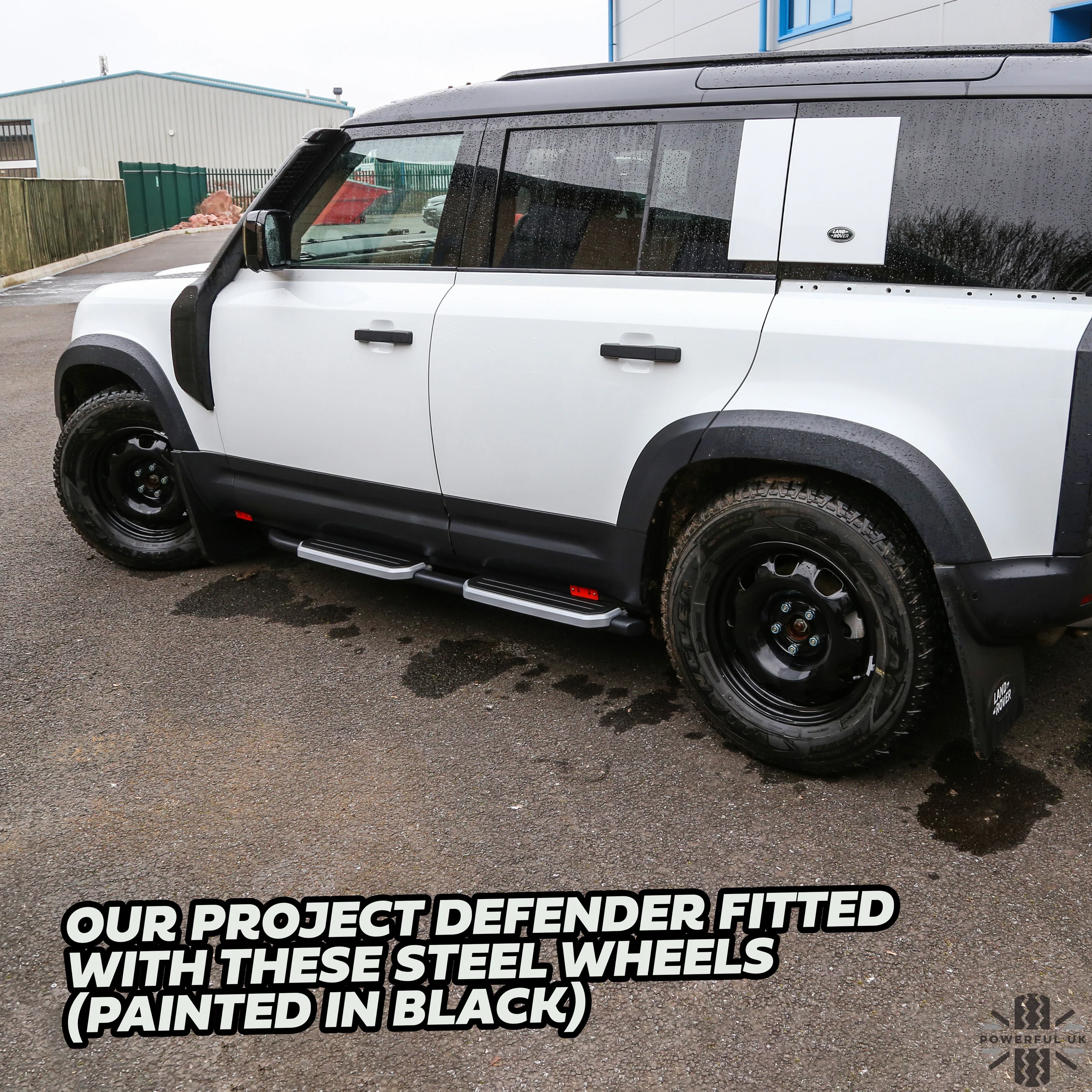 Genuine 18" Steel Wheel White for Land Rover Defender L663 - Image 3
