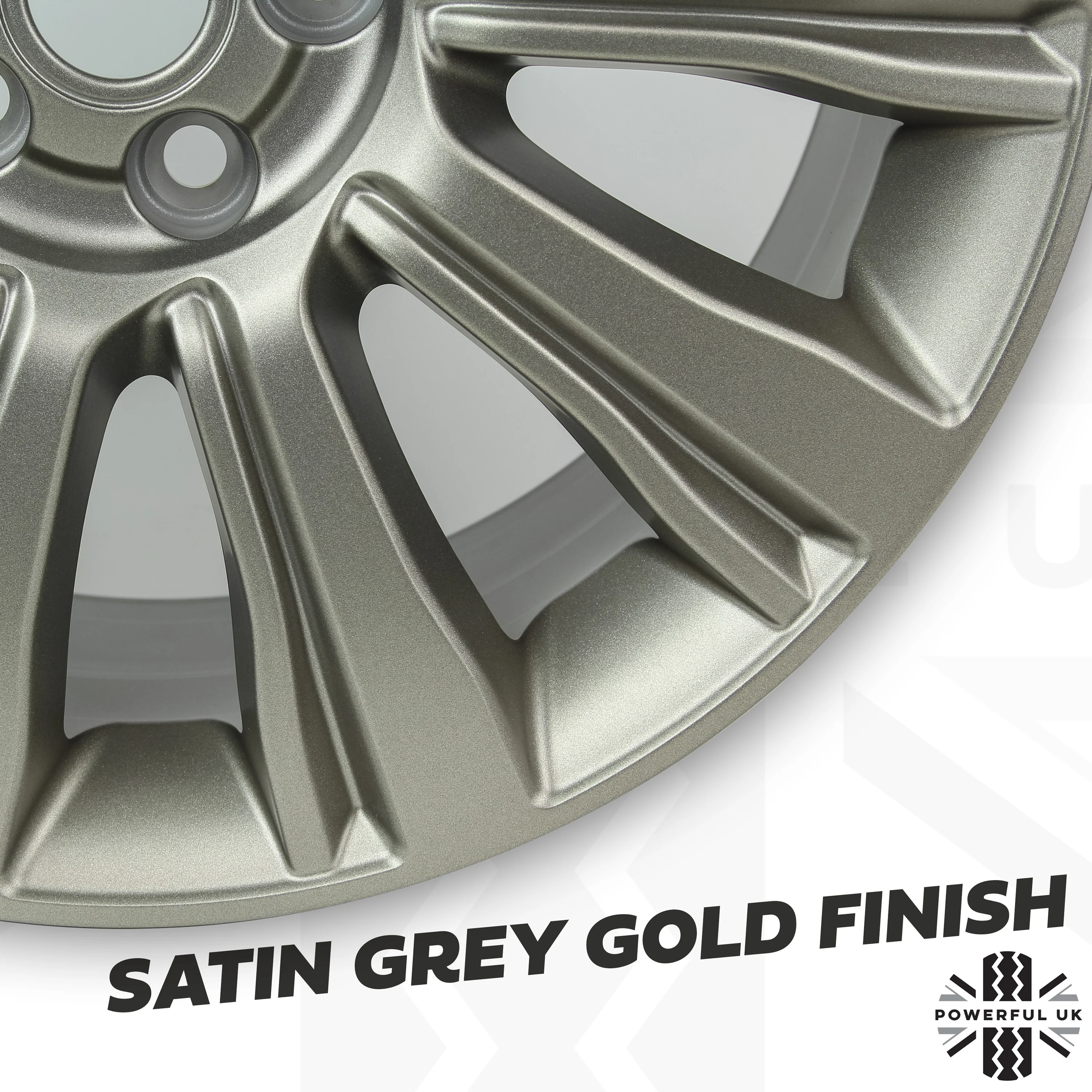 19" Alloy Wheel - Satin Grey Gold for Land Rover Discovery Sport Genuine - Image 4