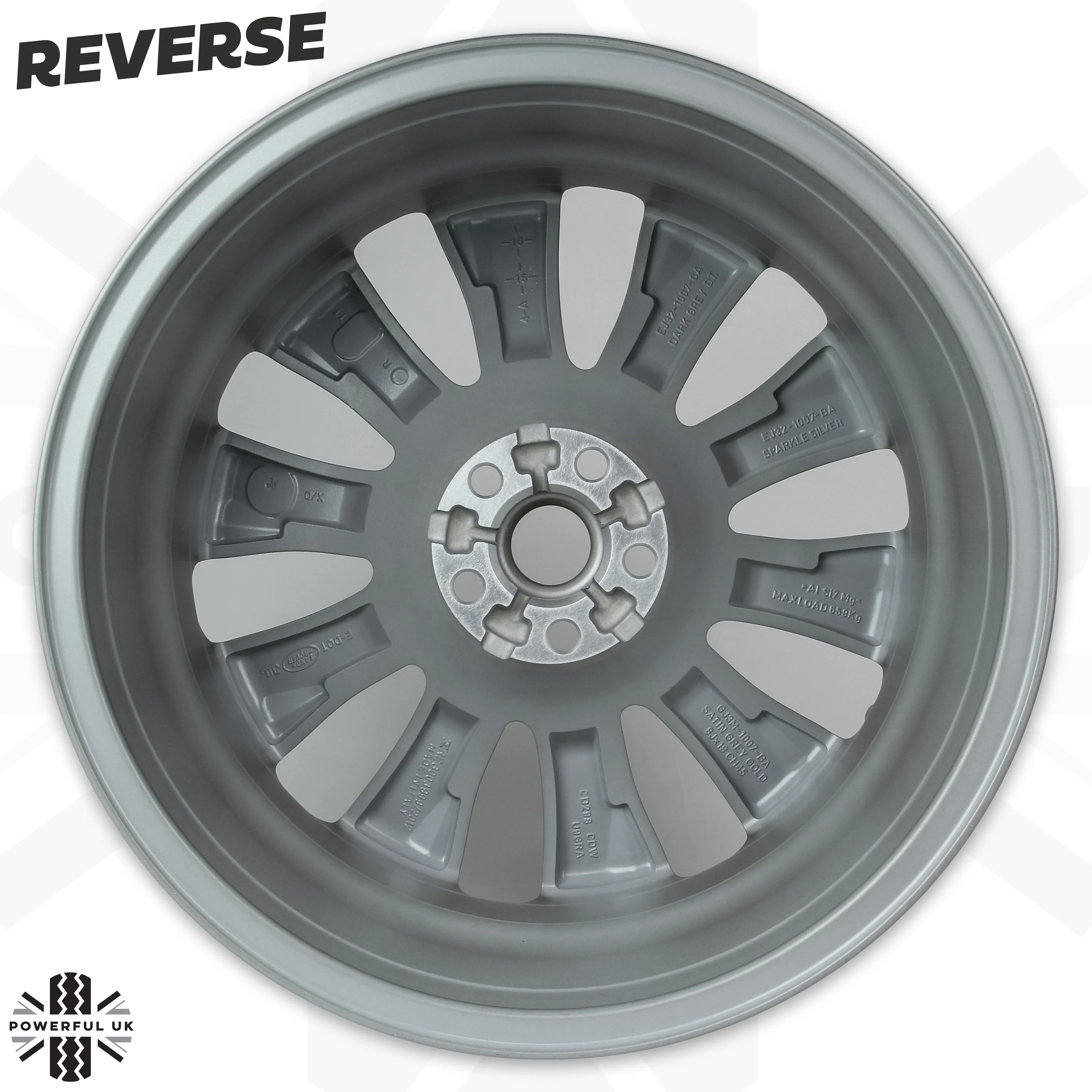 19" Alloy Wheel - Satin Grey Gold for Land Rover Freelander 2 Genuine - Image 7