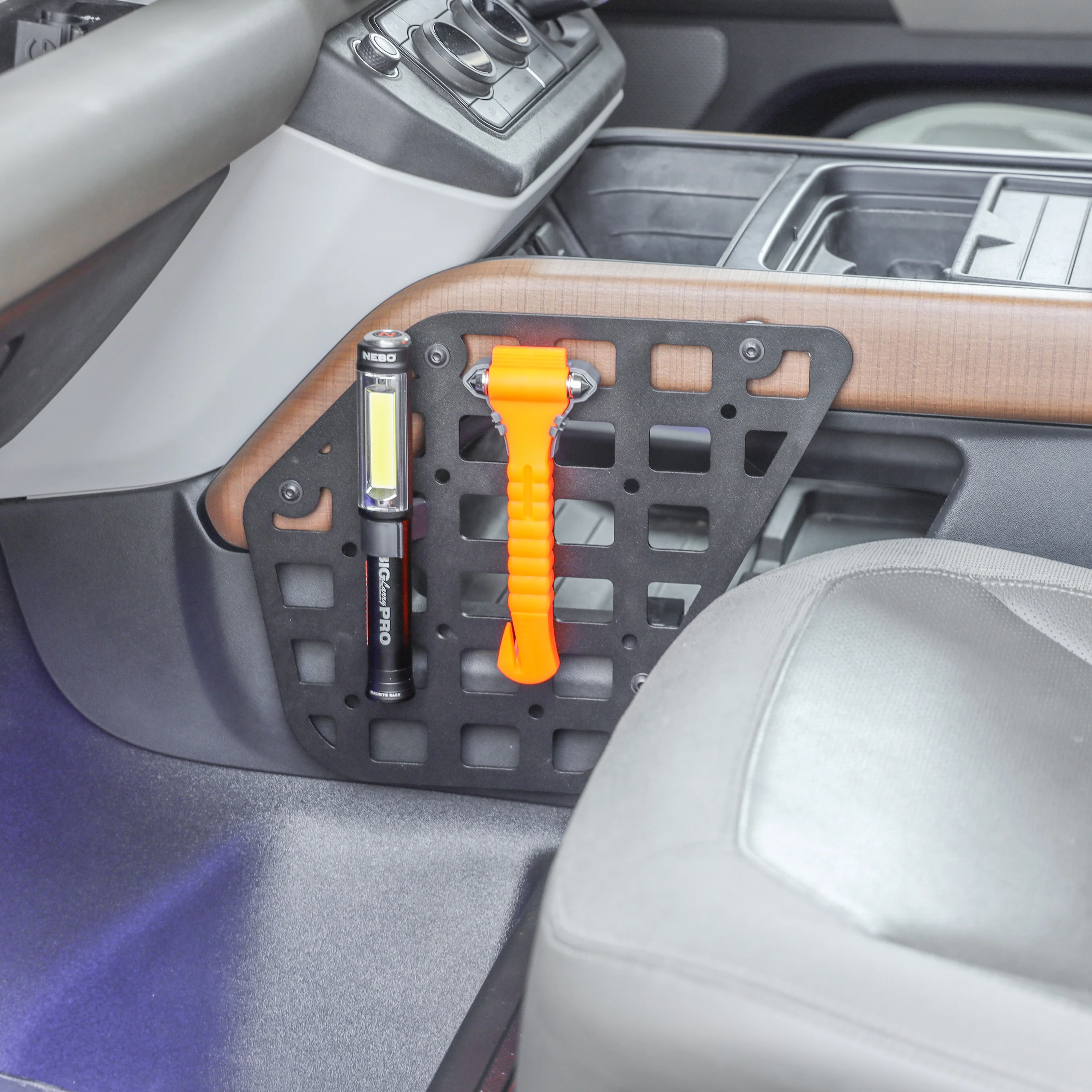1x Centre Console Molle Plate for Land Rover Defender L663 - Image 2