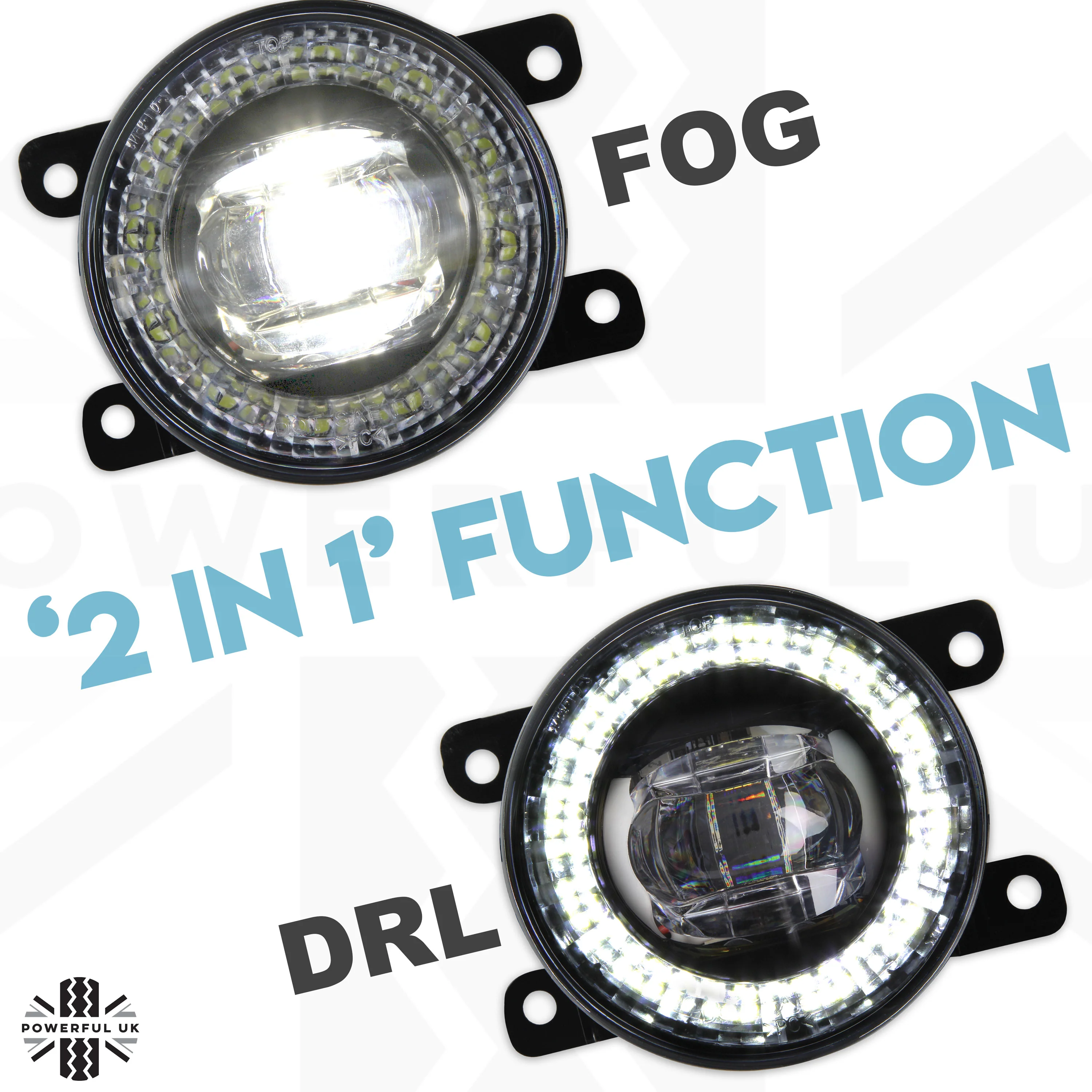 2 in 1 LED Fog/DRL lamp for Suzuki Jimny (fits all years) - Image 4