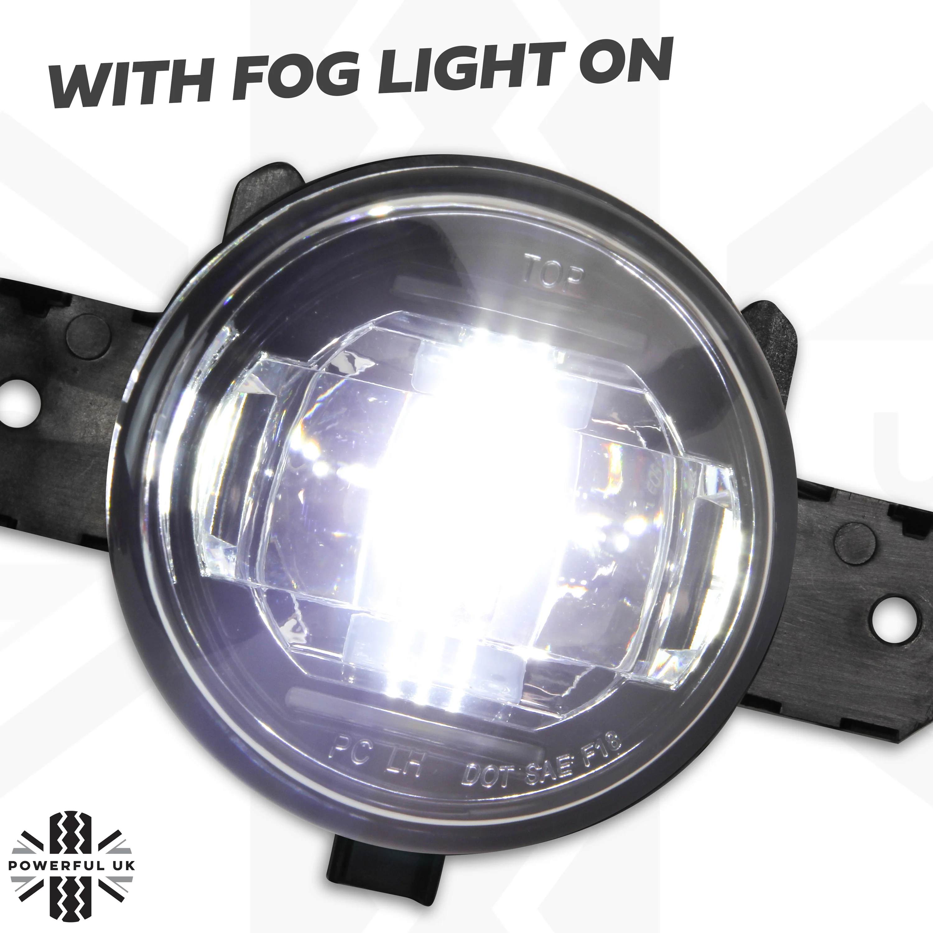 2 in 1 LED Fog/DRL Lights for Nissan Navara NP300 - Image 3