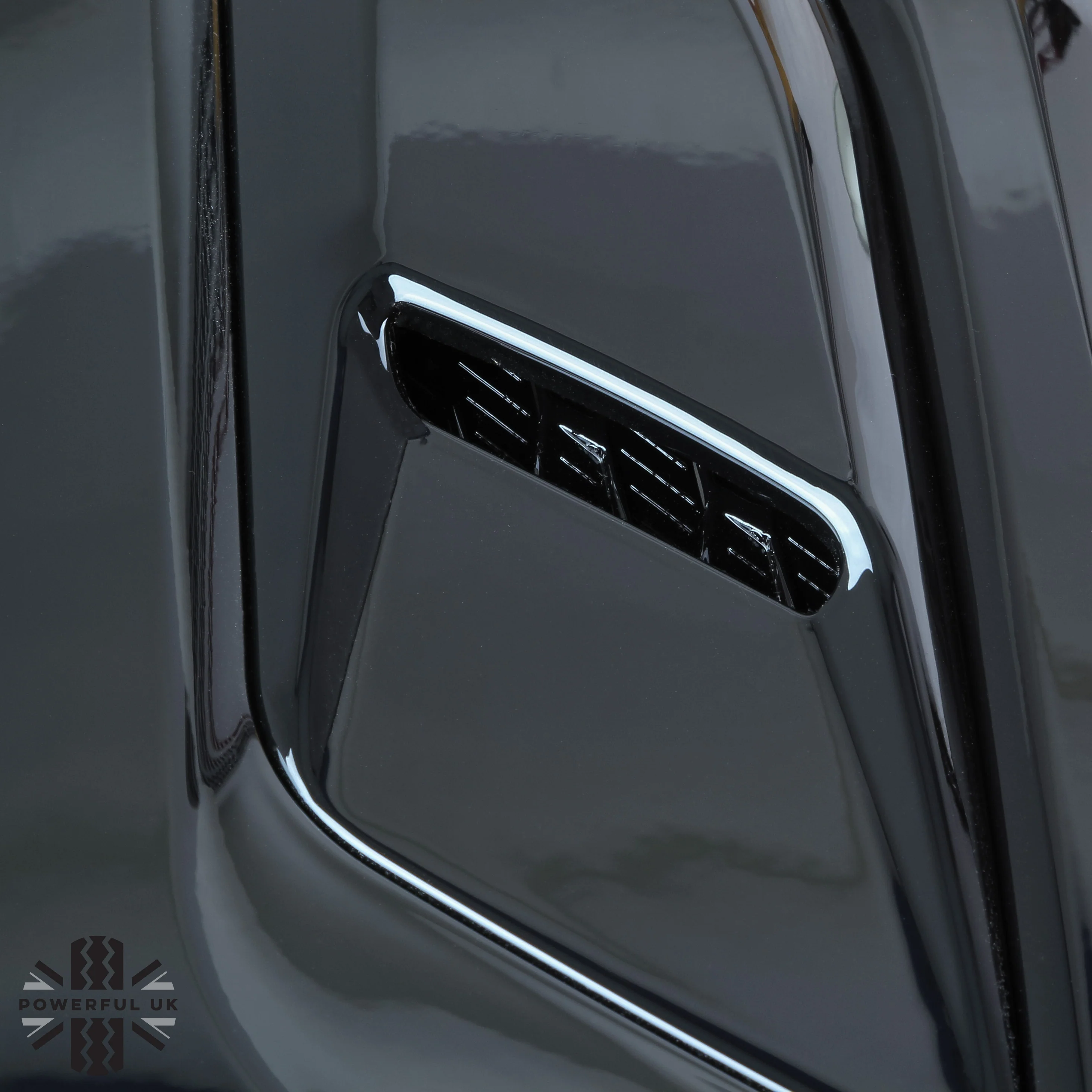 2018 Bonnet Vents (Pair) for Range Rover Sport L494 2018 - Gloss Black - Image 4