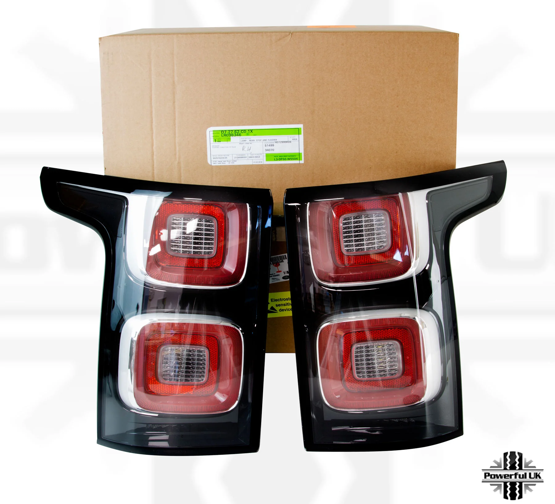 2018 Facelift Rear Light Conversion (re-wired for early cars) for Range Rover L405 - Image 3