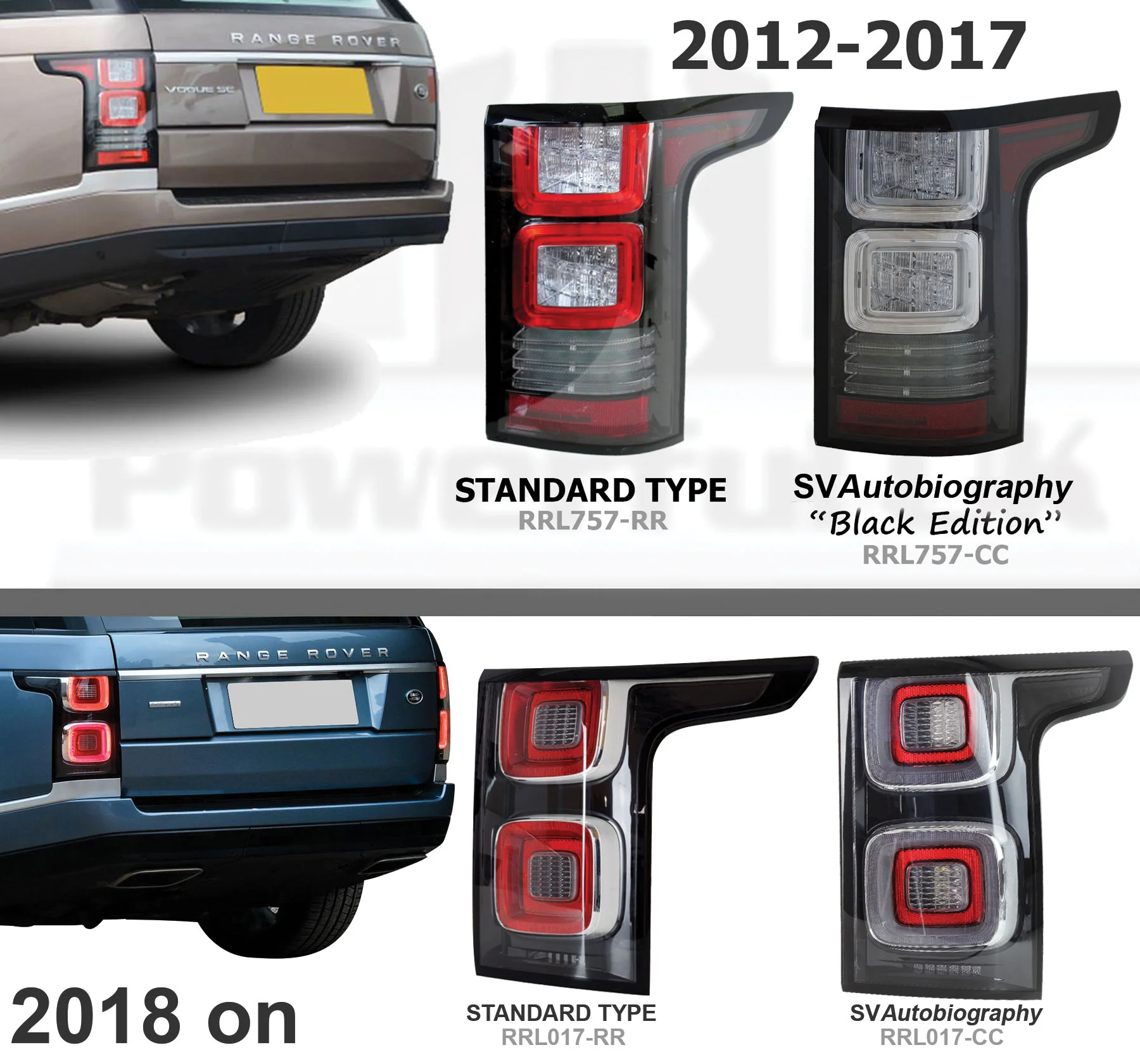 2018 Facelift Rear Light - Right for Range Rover L405 - Image 8