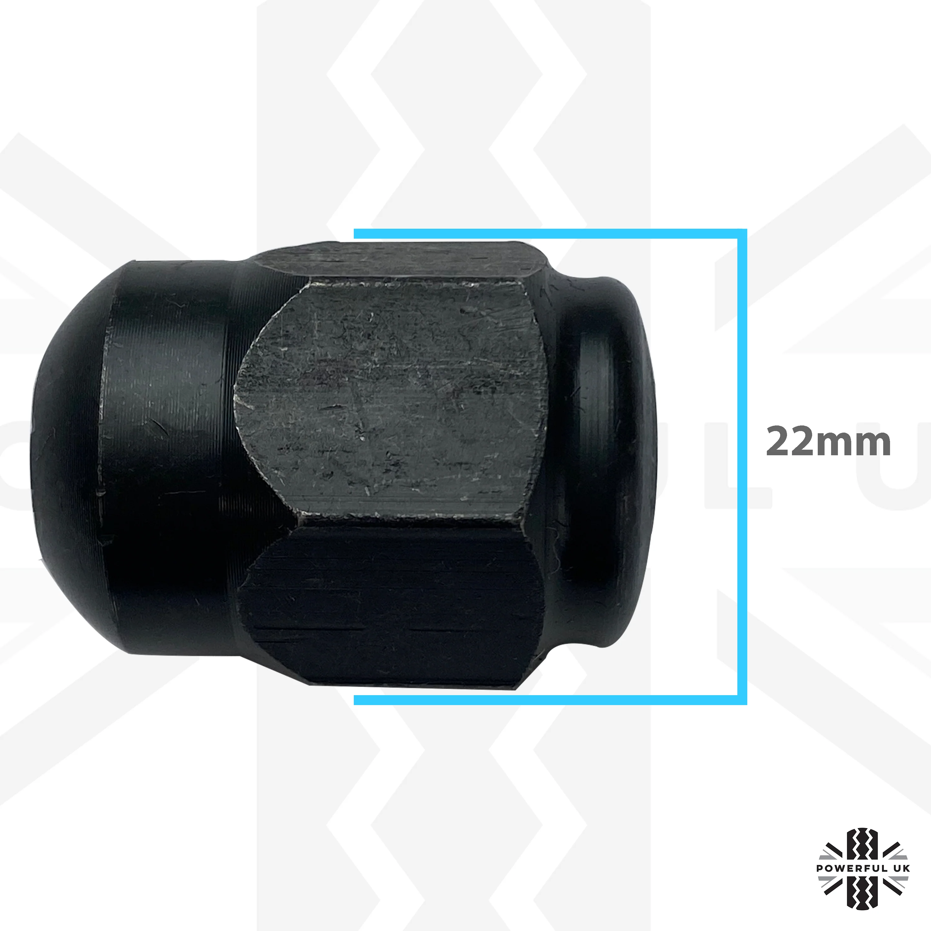 20pc Black Wheel Nut kit for Land Rover Freelander 1 - Image 8