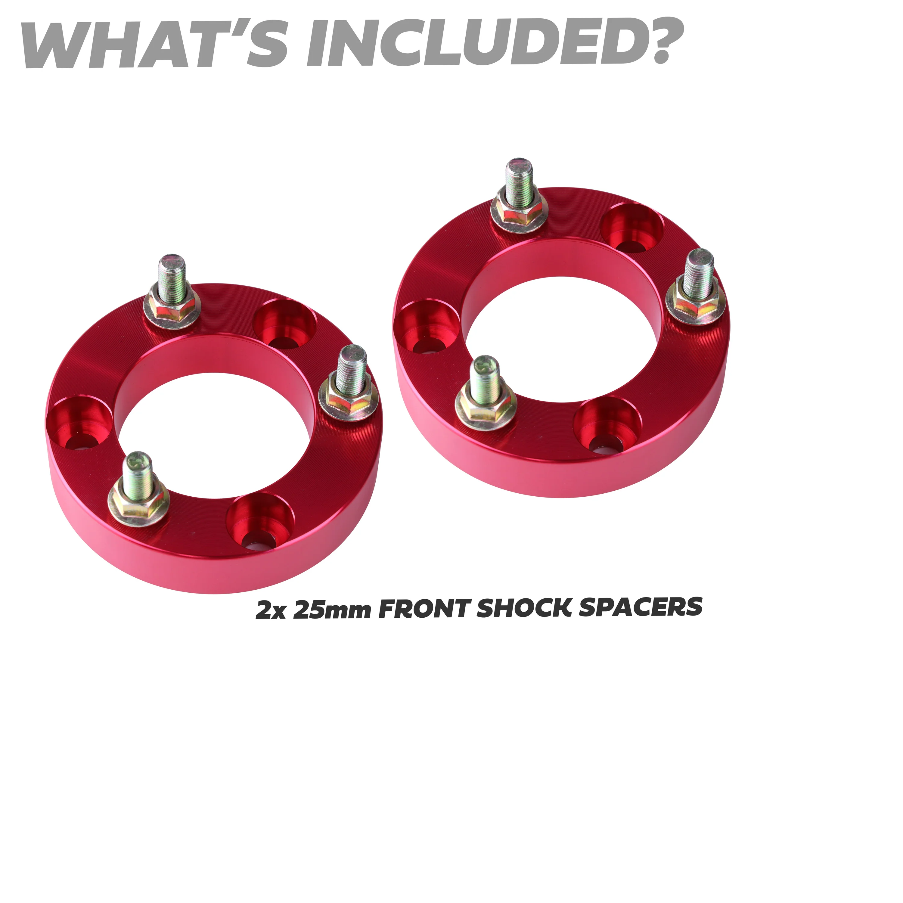 25mm Front Shock Spacers Lift Kit for Nissan Navara NP300 2015-19 - Image 4