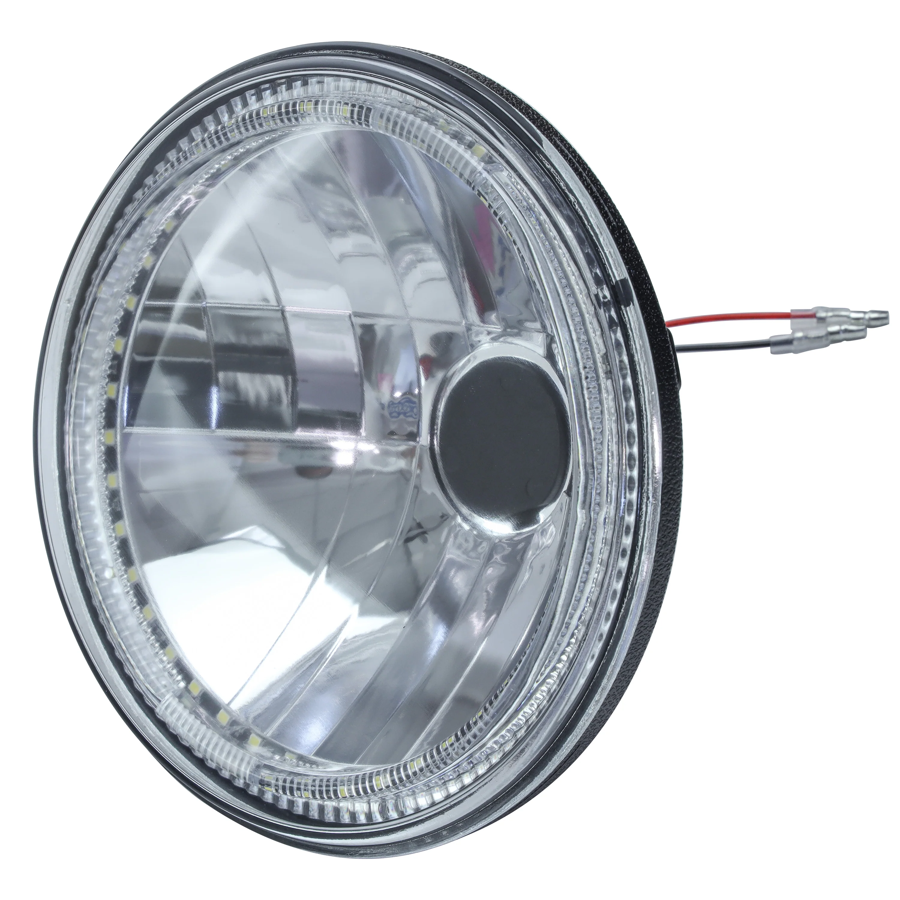 2x 7" Headlights with Angel Eye - RHD - Image 5