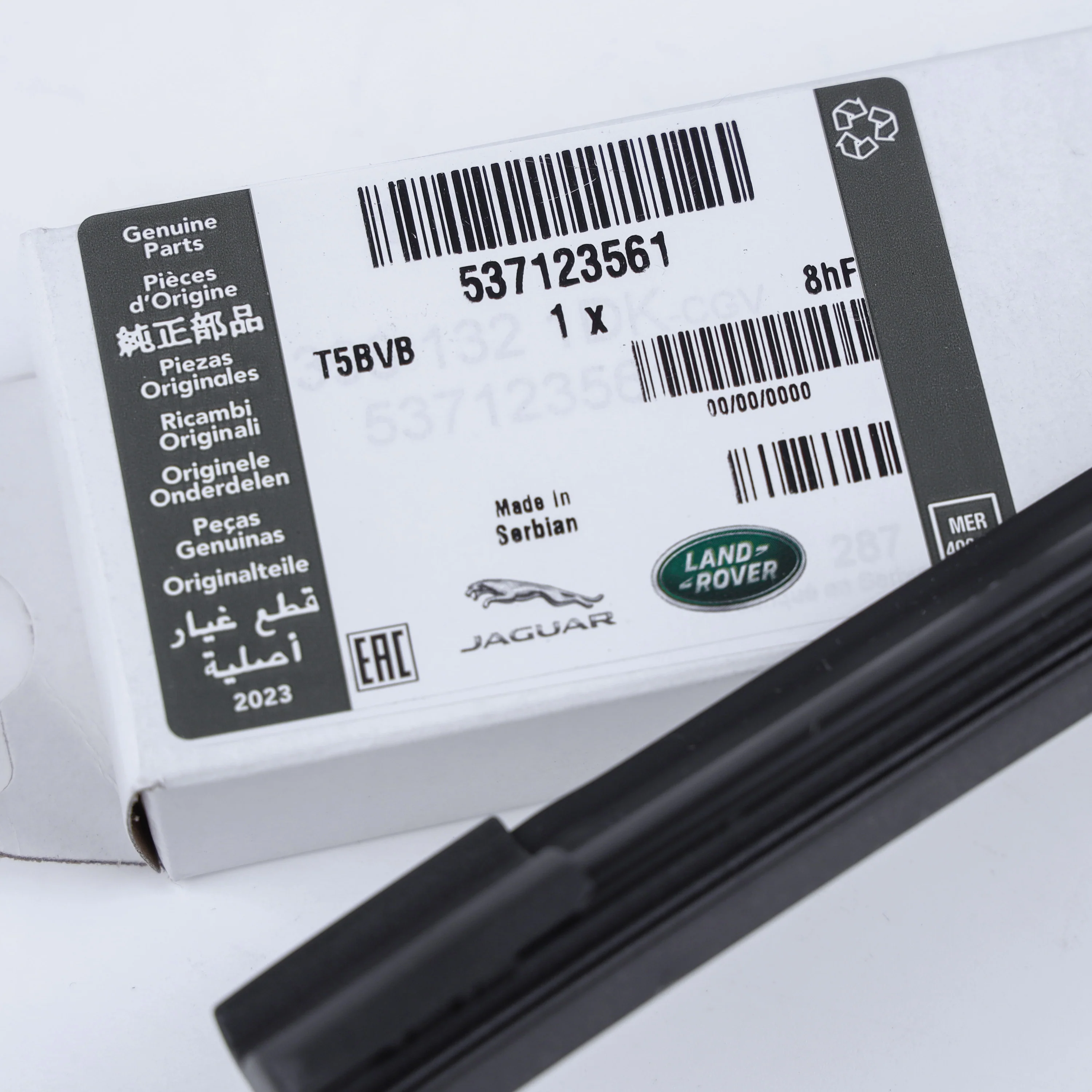 2x Front Wiper Blades for Land Rover Defender L663 - Late Type (Aquablade) - RHD - Image 4