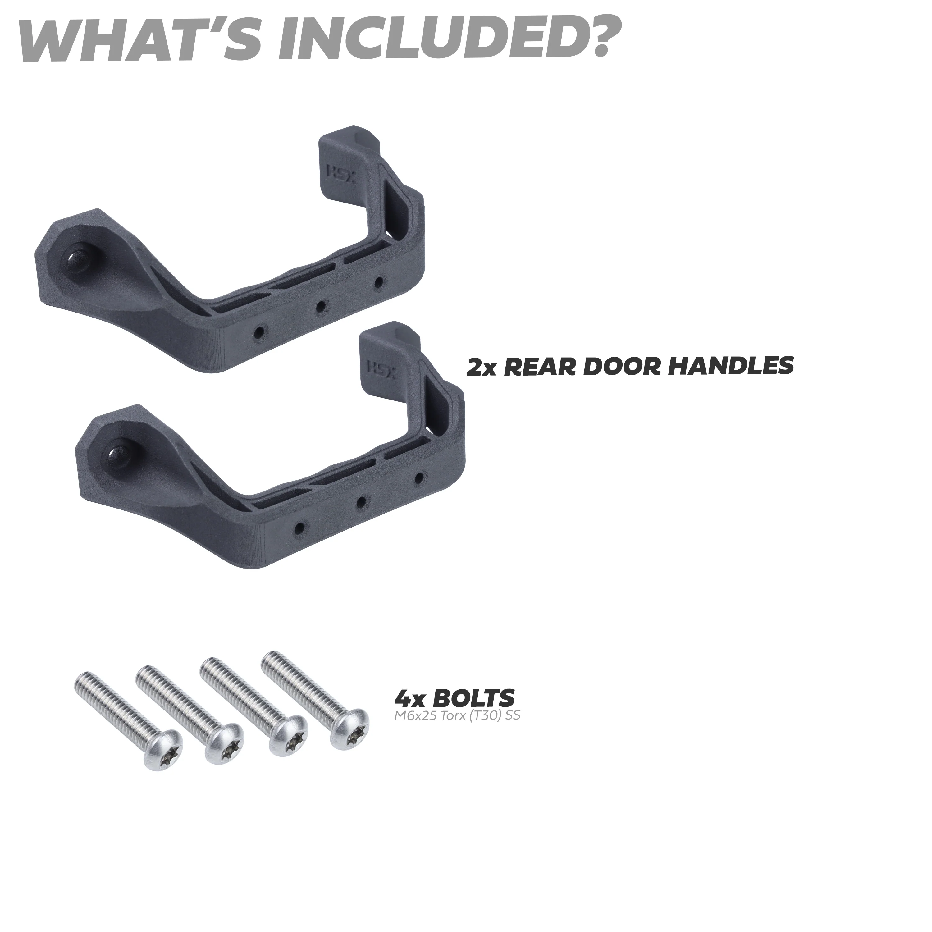 2x Rear Door Grab Handles for Land Rover Defender L663 - Image 6