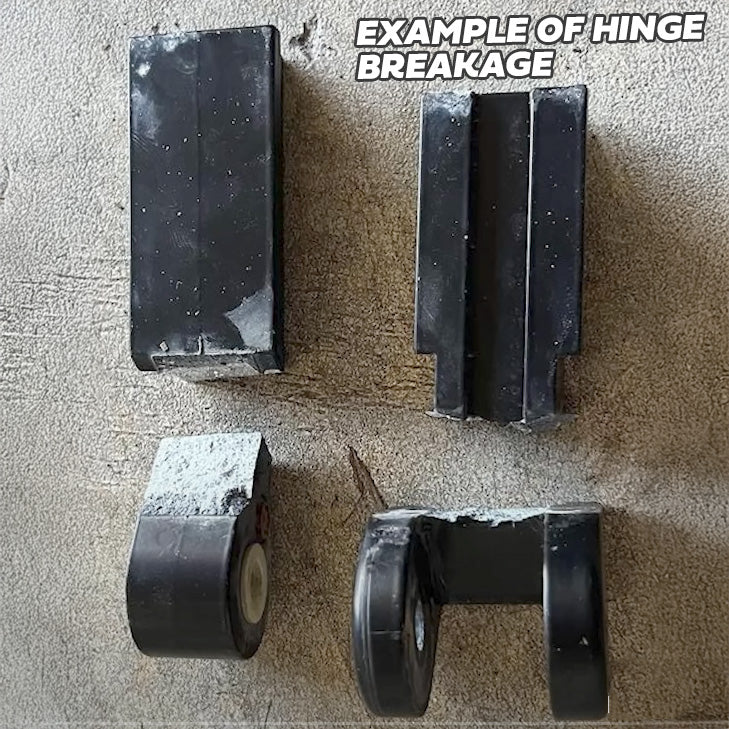 2x Replacement Hinges for Deployable Side Ladder for Land Rover Defender L663 - CNC aluminium - Image 3