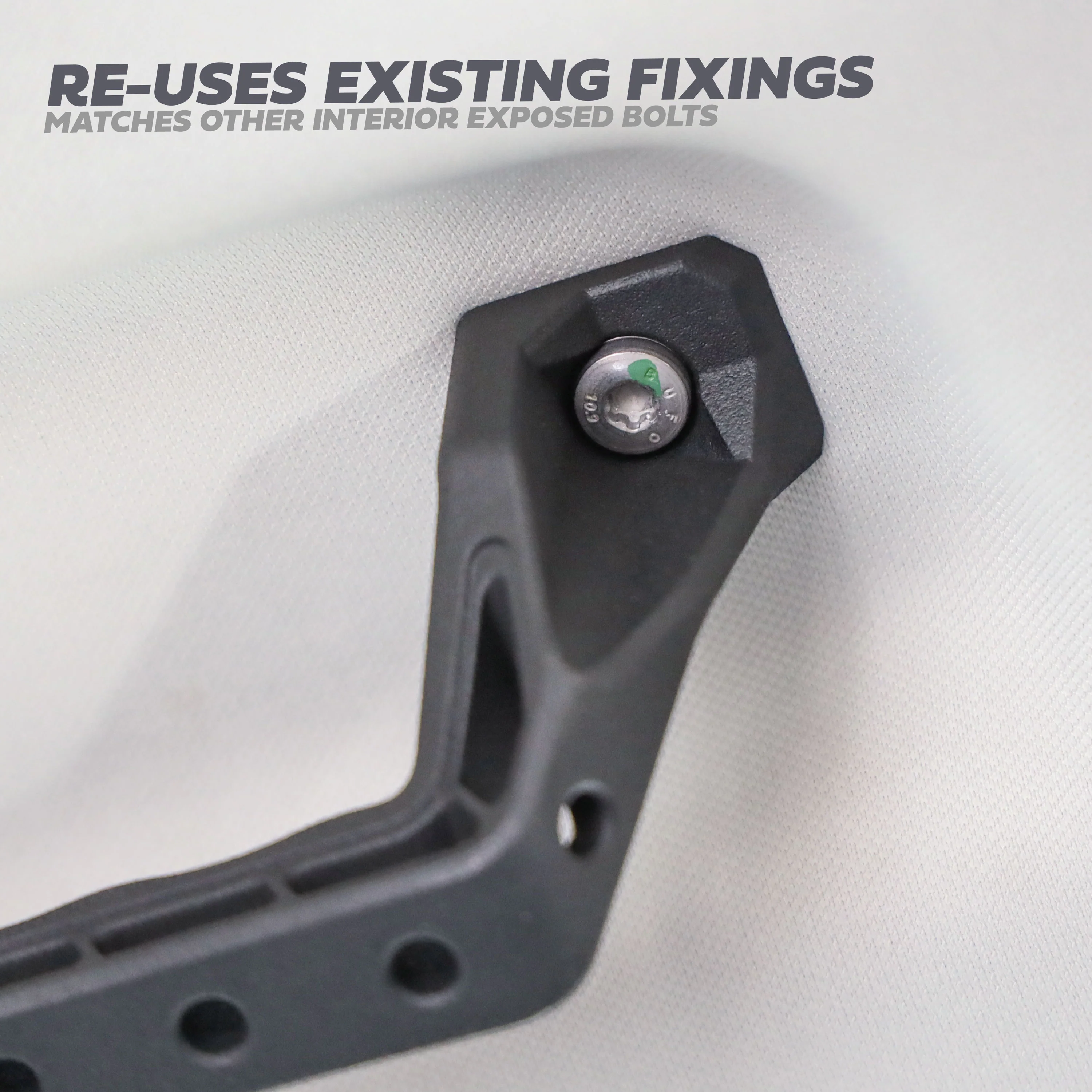 2x Roof Grab Handles for Land Rover Defender L663 - for REAR handles - Upward Angled - Image 6