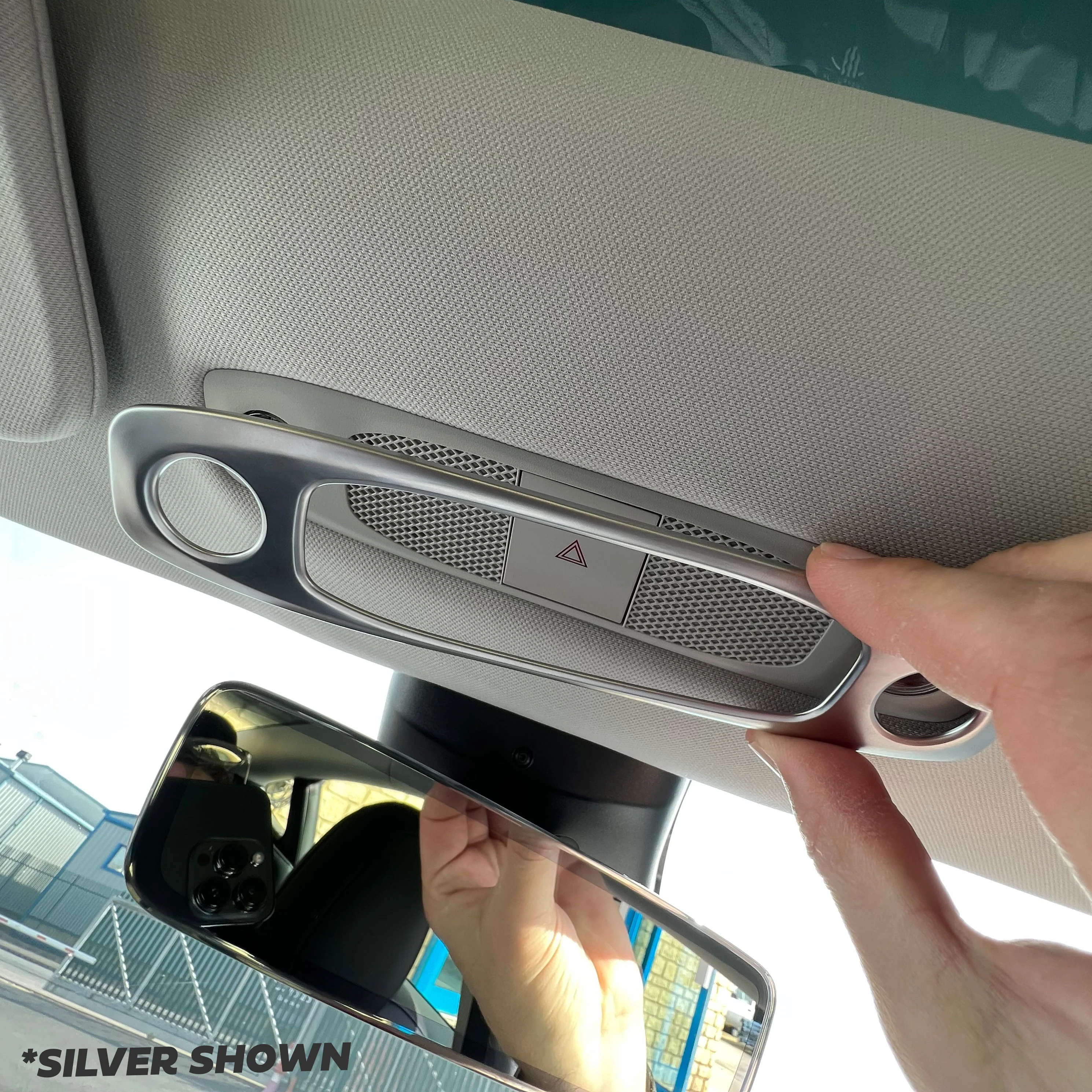 2x Roof Light Covers in Carbon Fibre for Tesla Model 3 - Image 3