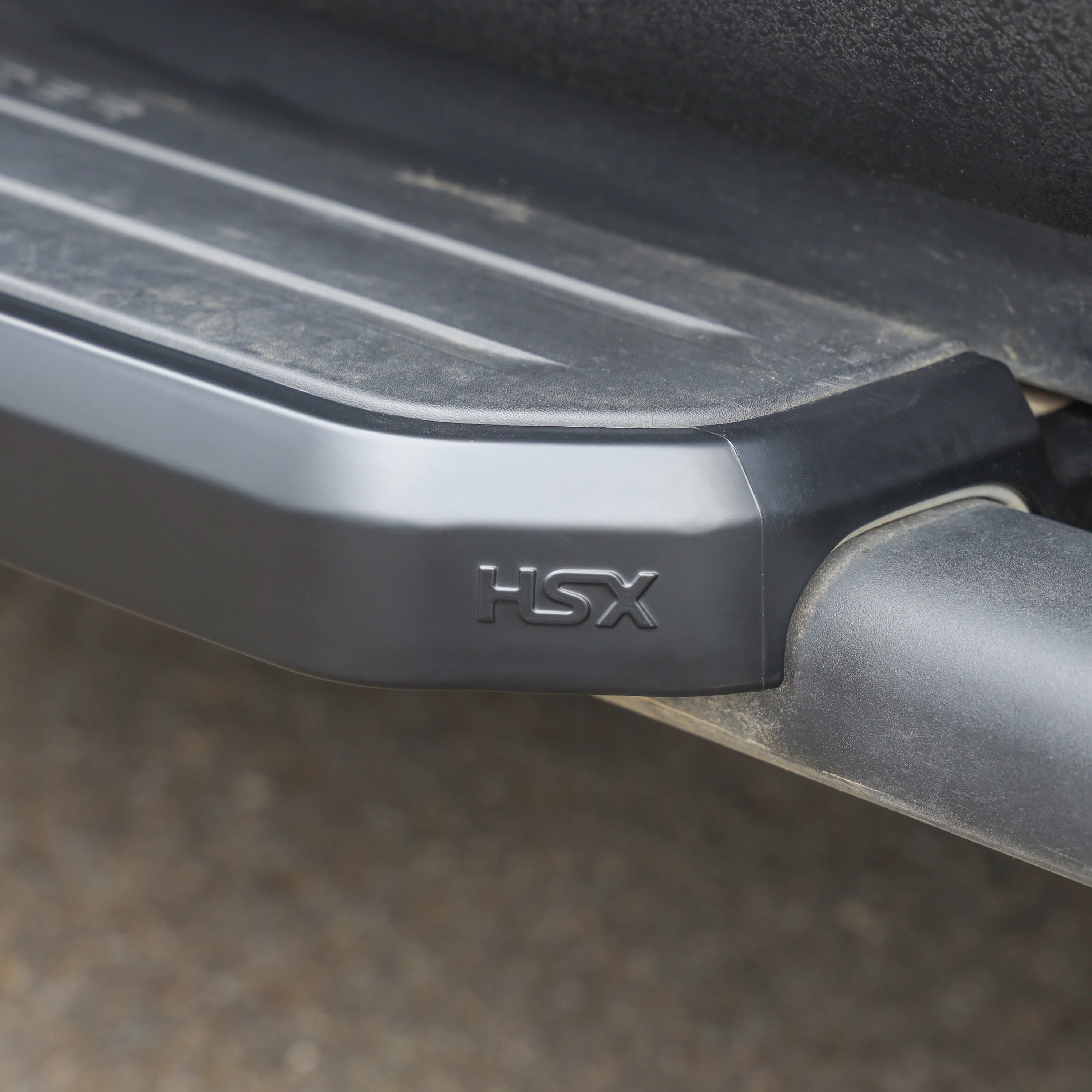 2x Side Step Covers (Smooth Finish) for Land Rover Defender L663 (90) - Matt Black - Image 4