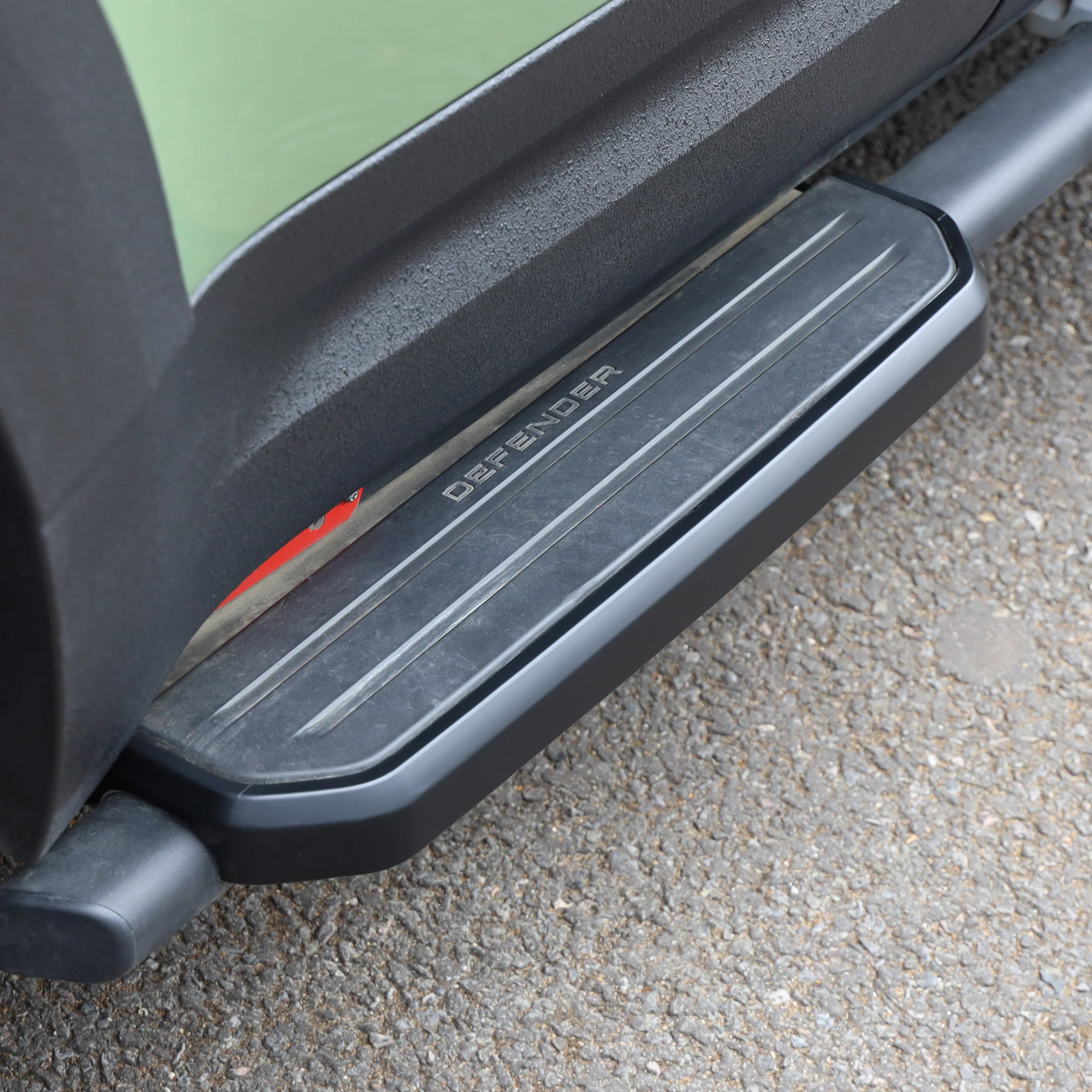 2x Side Step Covers (Smooth Finish) for Land Rover Defender L663 (90) - Matt Black - Image 5