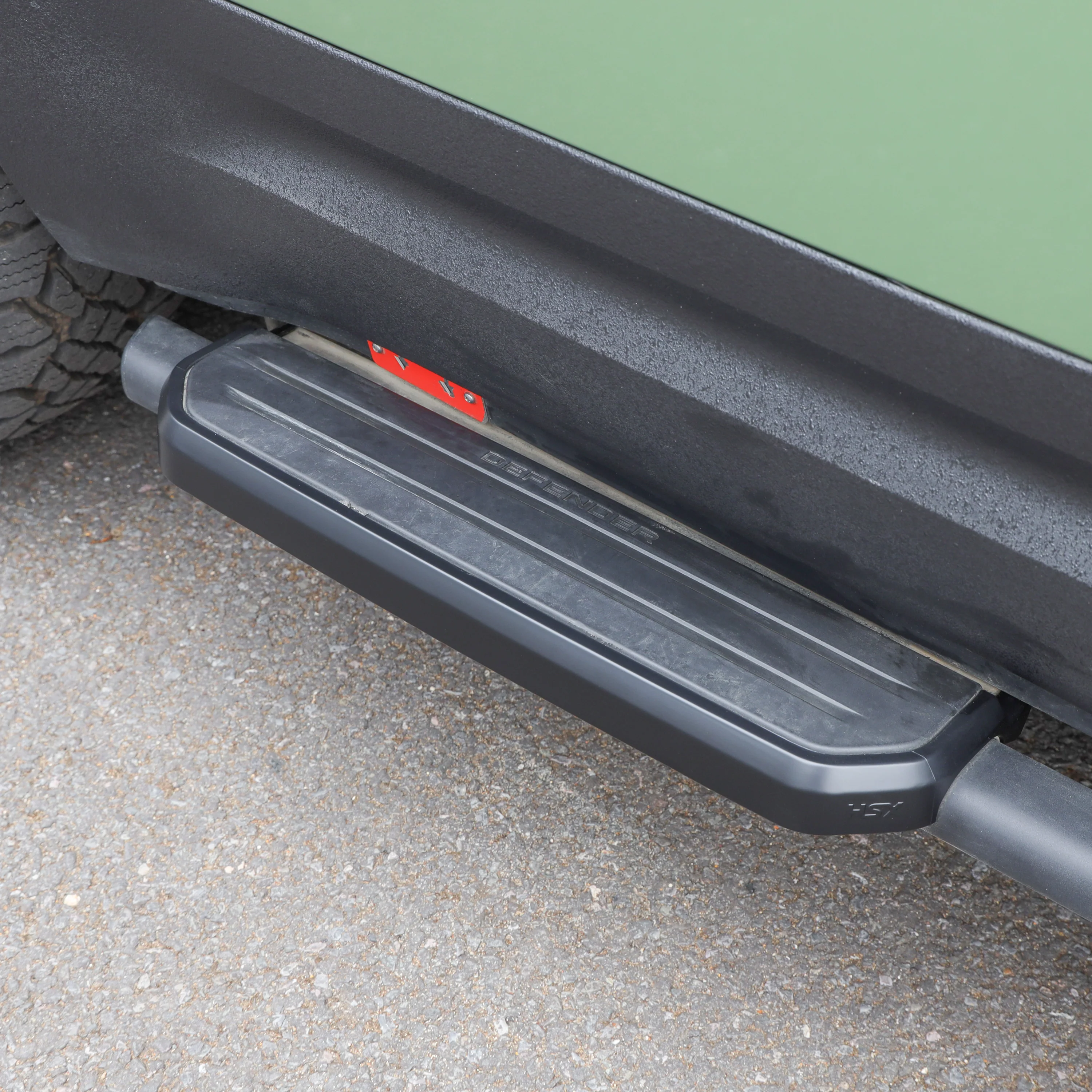 2x Side Step Covers (Smooth Finish) for Land Rover Defender L663 (90) - Matt Black - Image 7