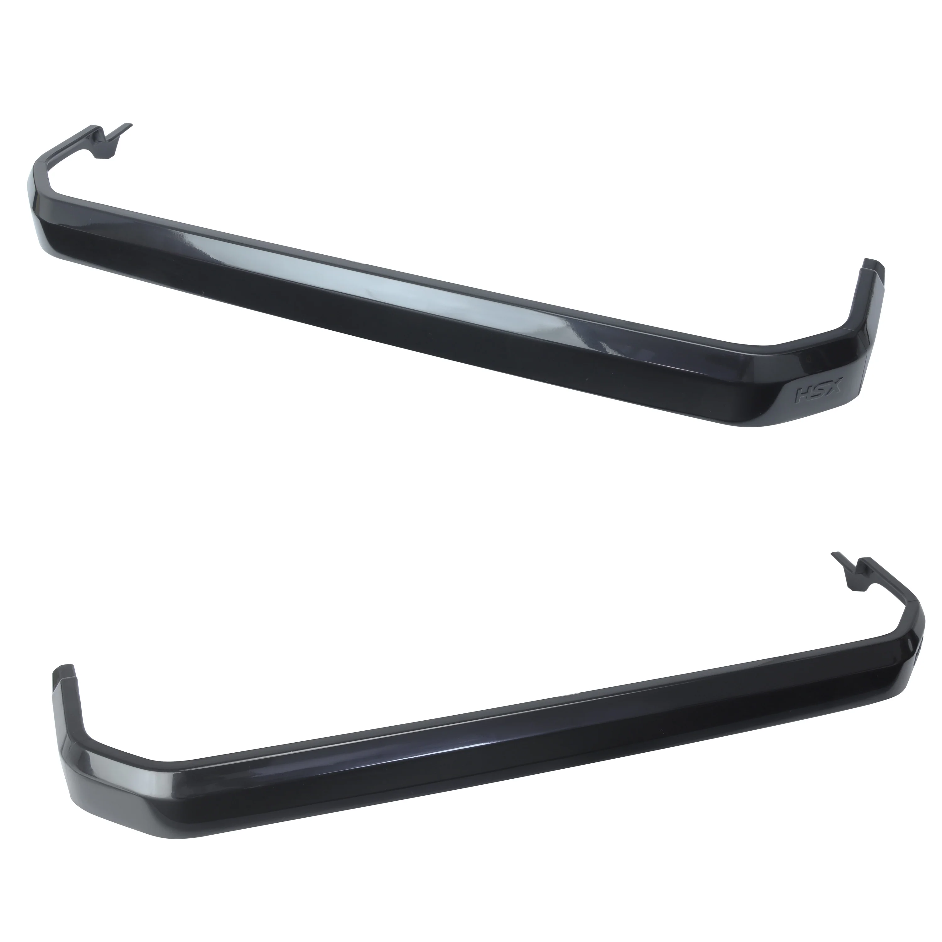 2x Side Step Covers (Smooth Finish) for Land Rover Defender L663 (90) - Semi-gloss Black - Image 3