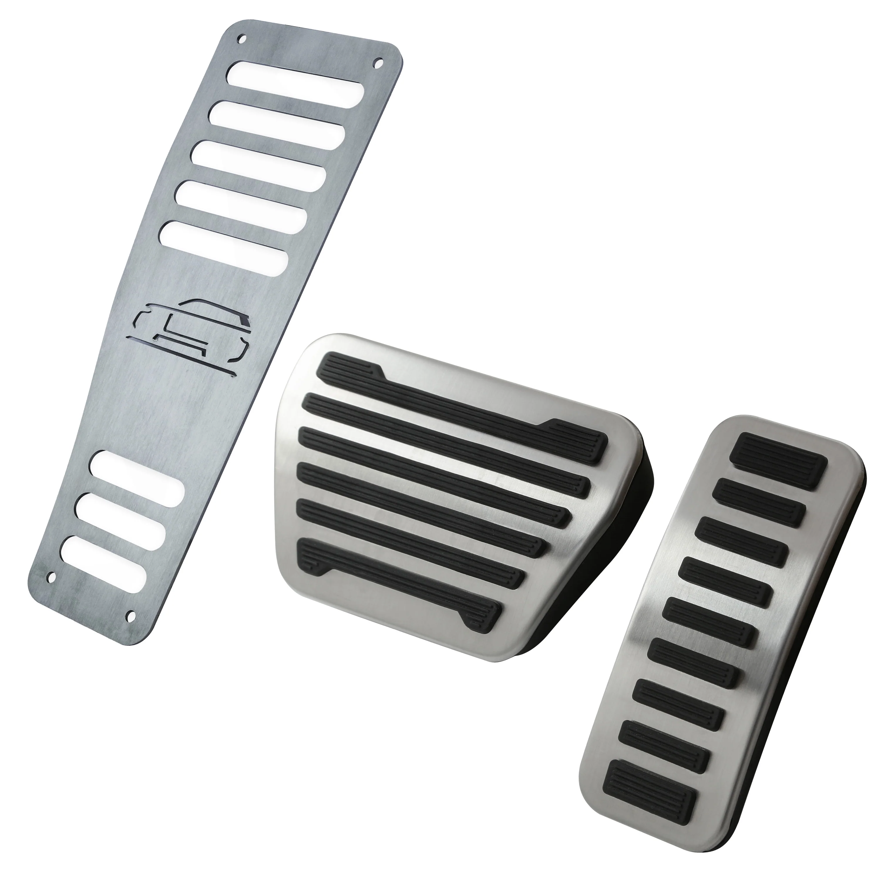 3pc Foot Pedal & Footrest Kit for Range Rover Sport L494 - Type 2