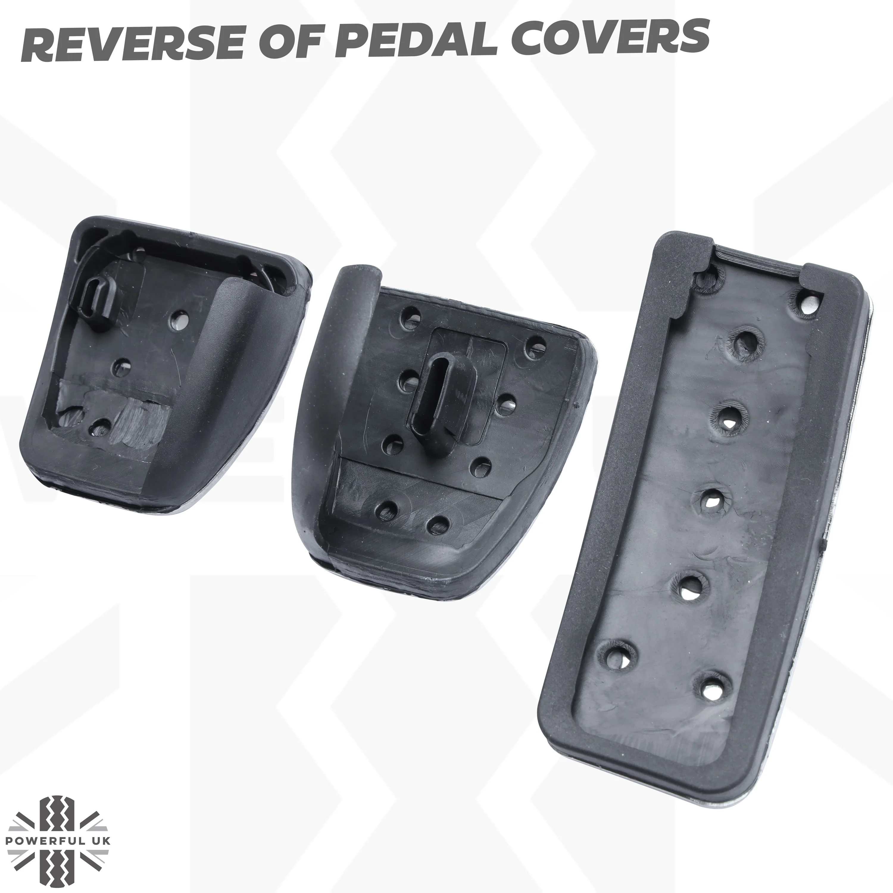 3pc Manual Pedal Cover Kit for VW Golf Mk7 & Mk7.5 - Image 5