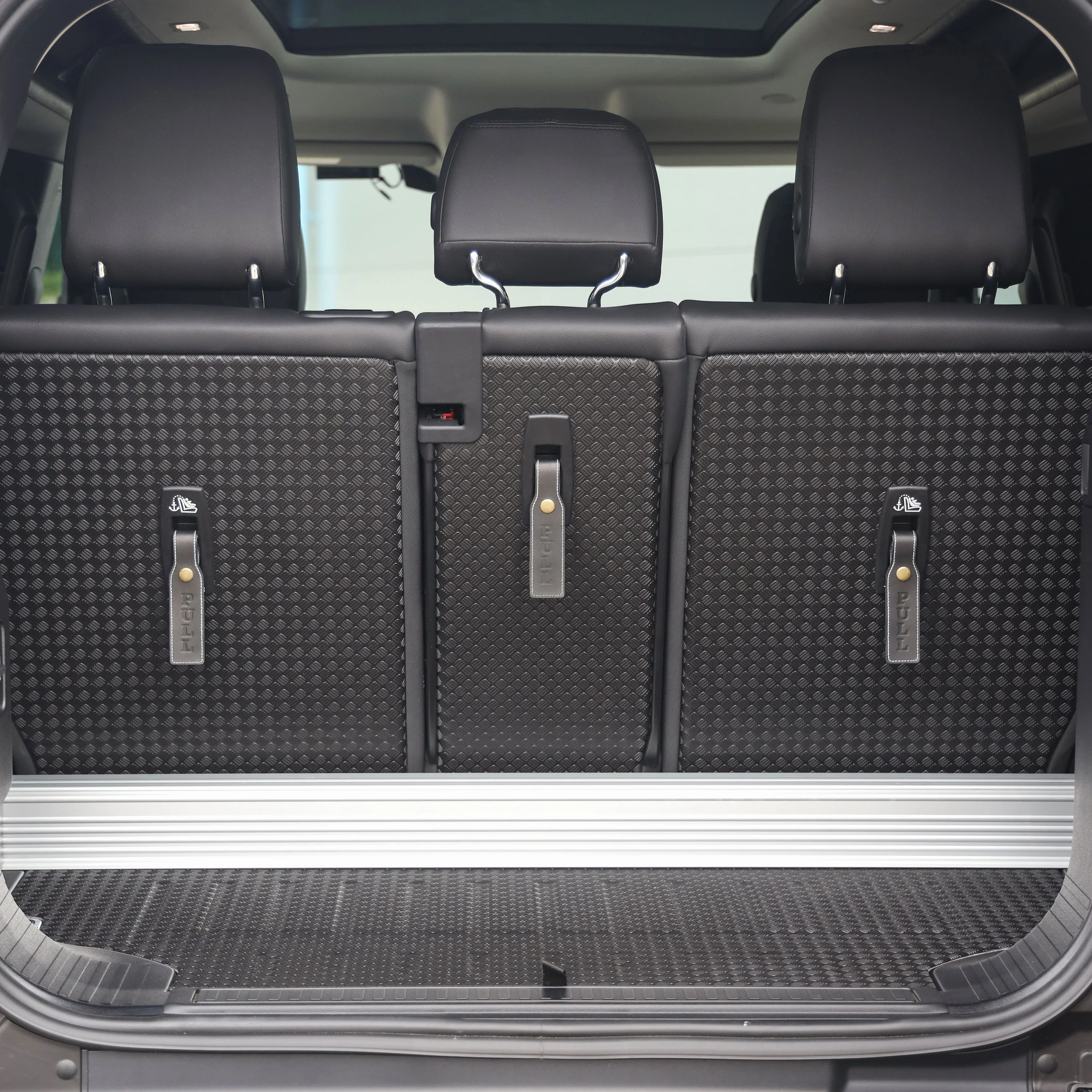 3x PULL Tabs for Land Rover Defender L663 - Black - Image 2