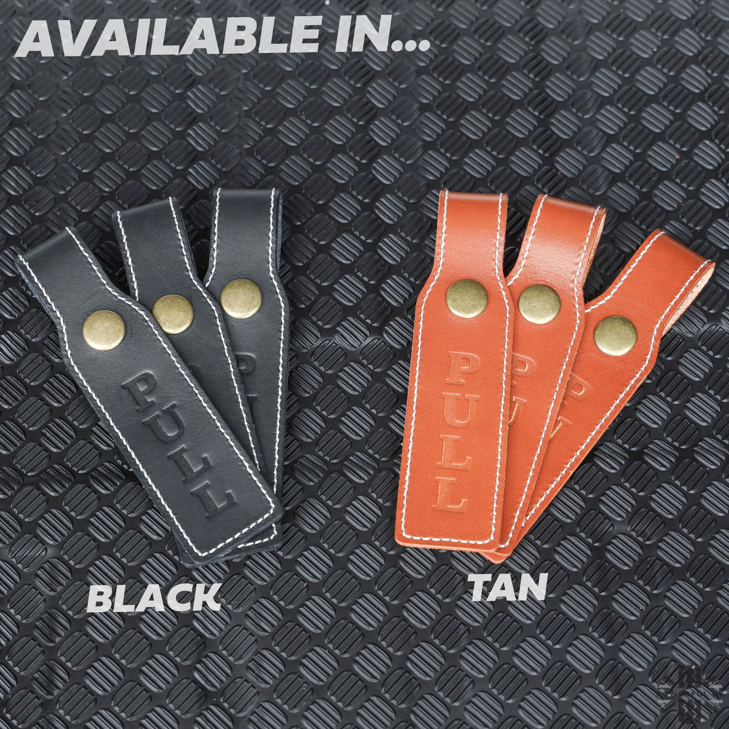 3x PULL Tabs for Land Rover Defender L663 - Tan Brown - Image 10