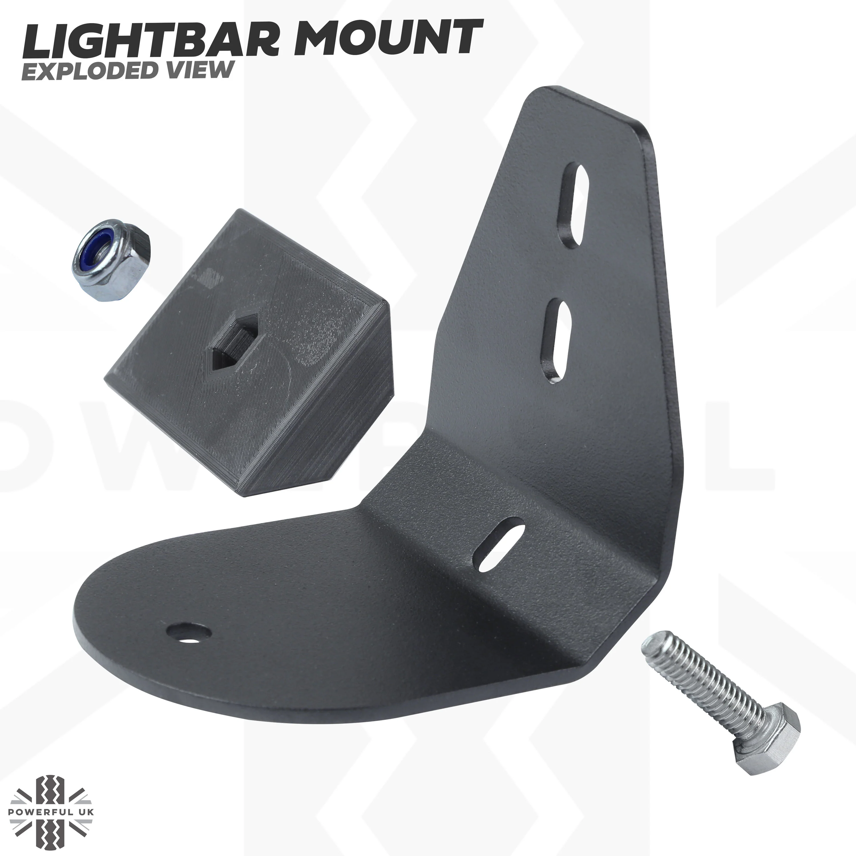 40" OSRAM Light Bar & Roof Rack Mount Kit for the Land Rover Defender L663 - Image 9
