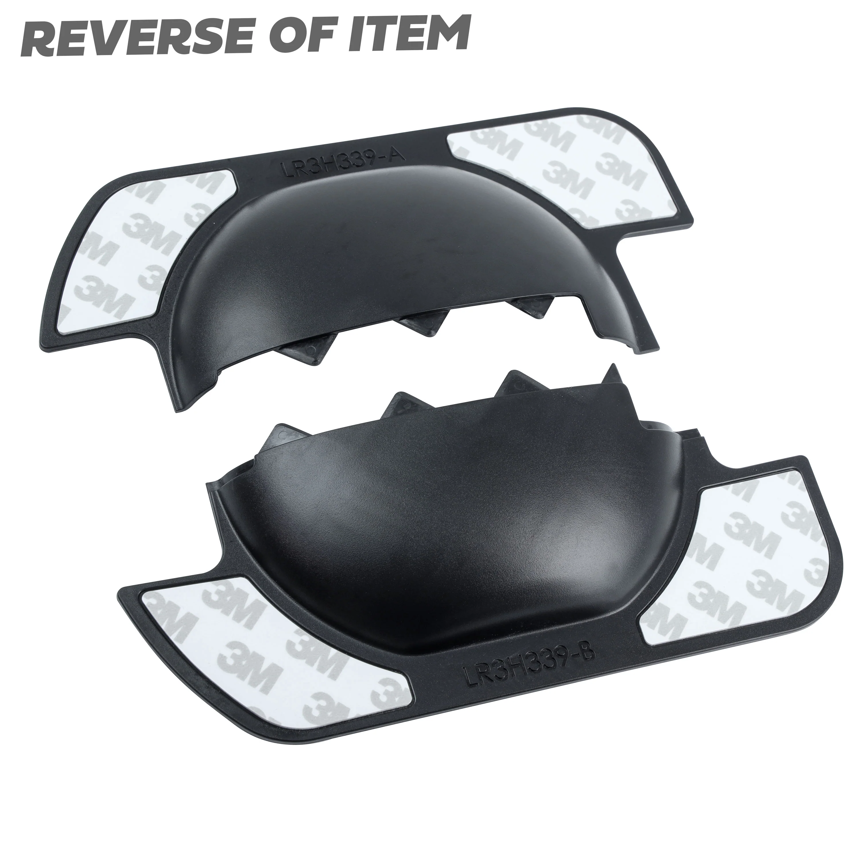 4pc Chequer Plate Door Handle Scuff Plate Set for Land Rover Discovery 3/4 - Image 10
