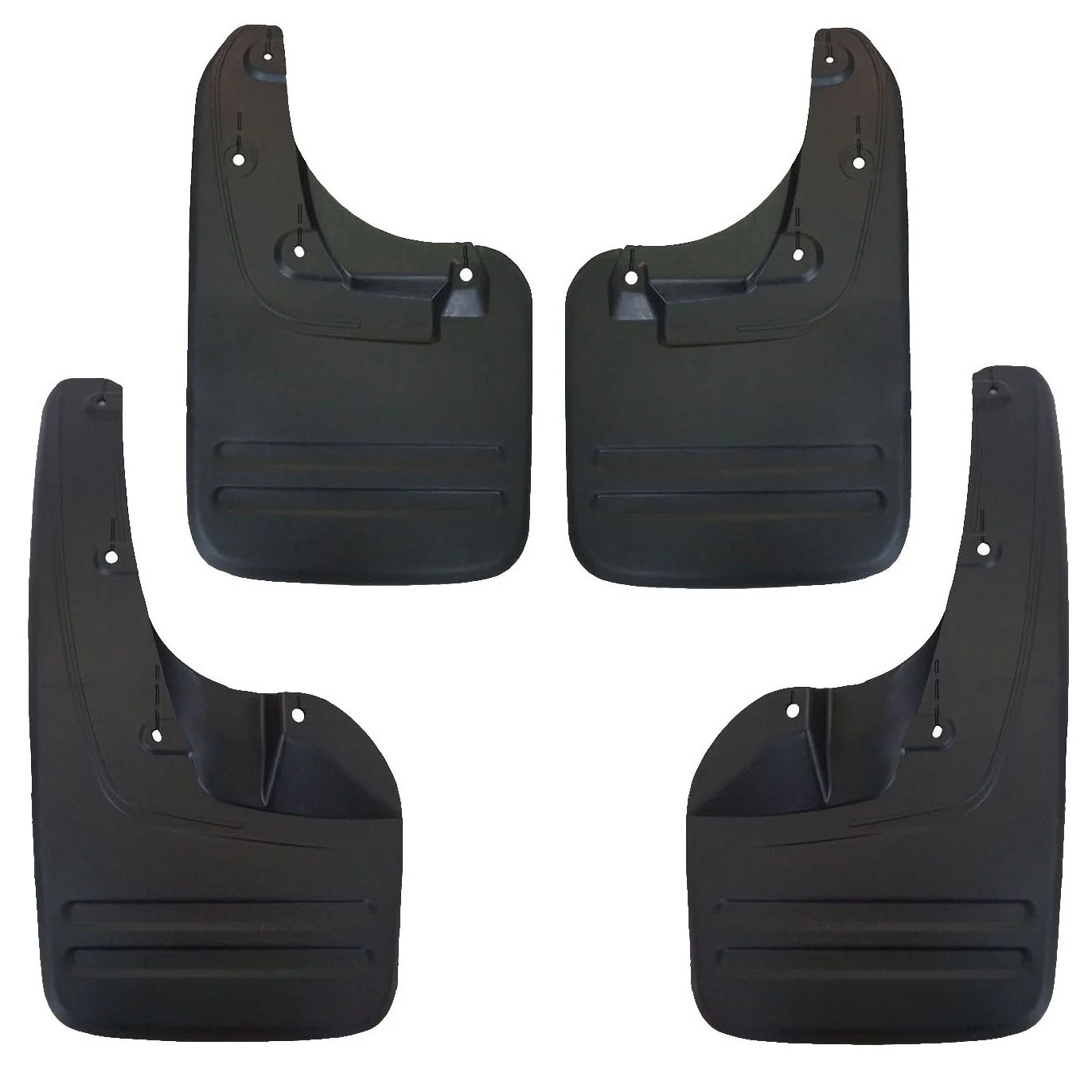 4pc Mudflap Kit - Front & Rear - for Toyota Hilux MK6 - Image 3