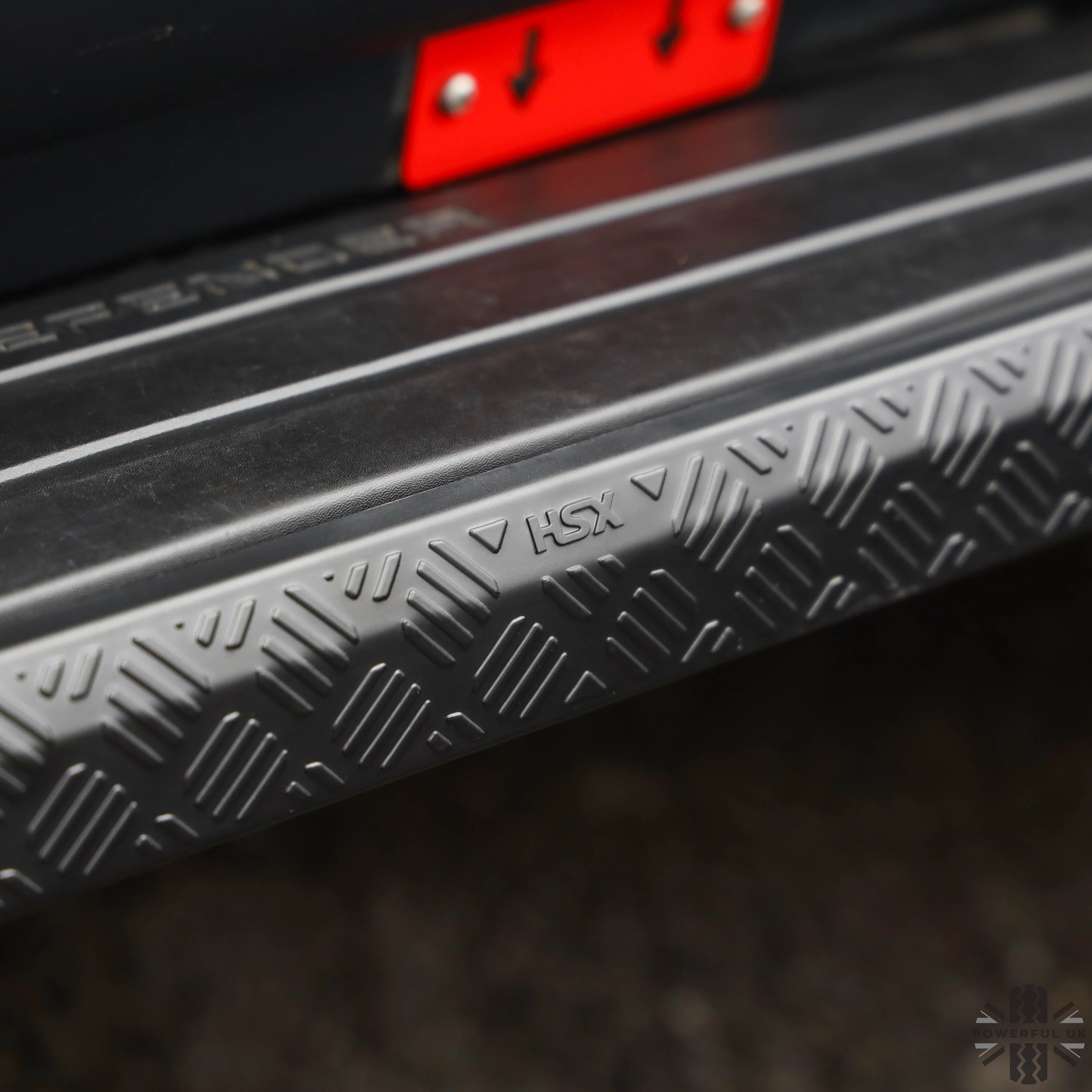 4x Chequer Plate Side Step Covers for Land Rover Defender L663 (110&130) - Satin Black - Image 6