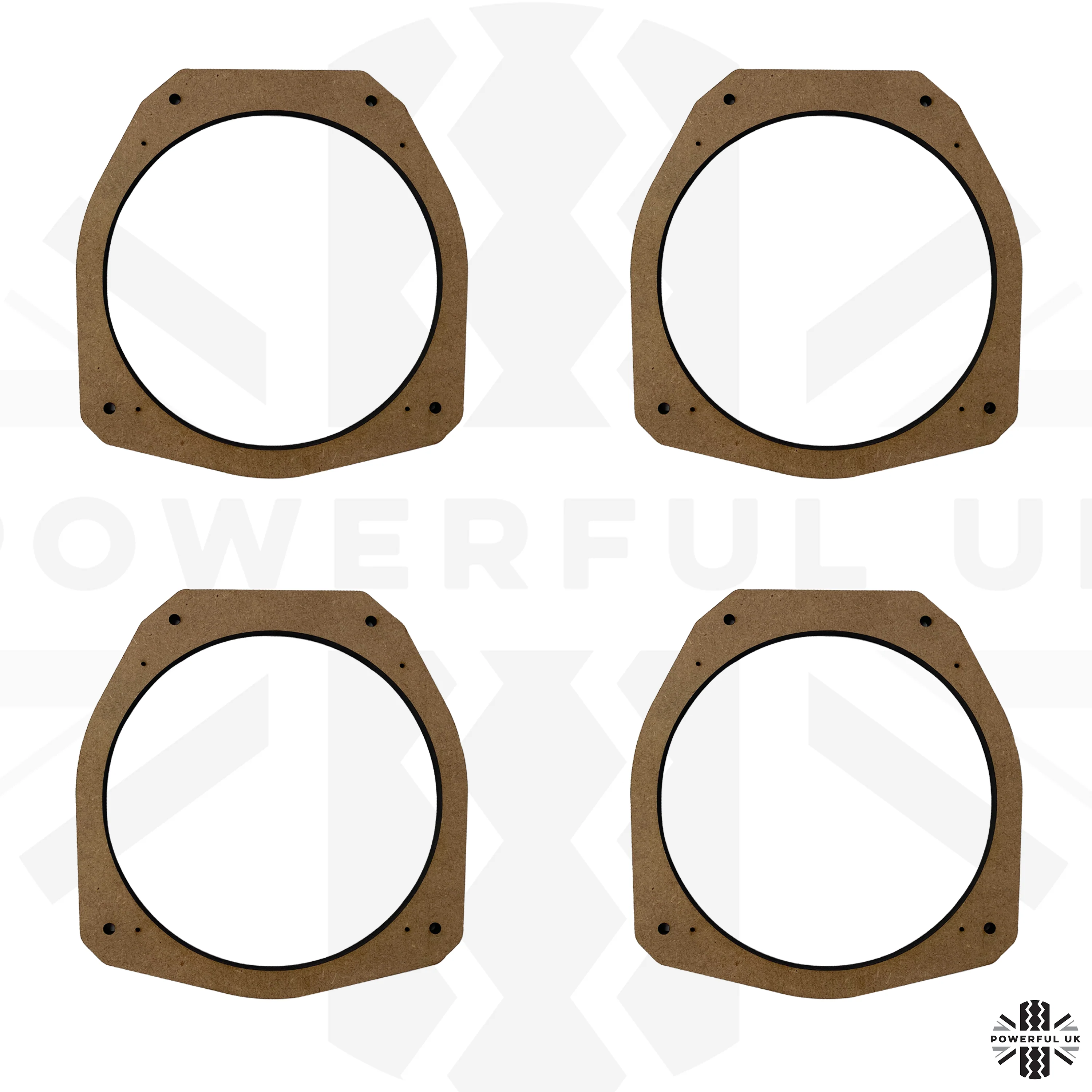 4x Door Speaker Adapter Frames for Land Rover Freelander 1 - Image 3