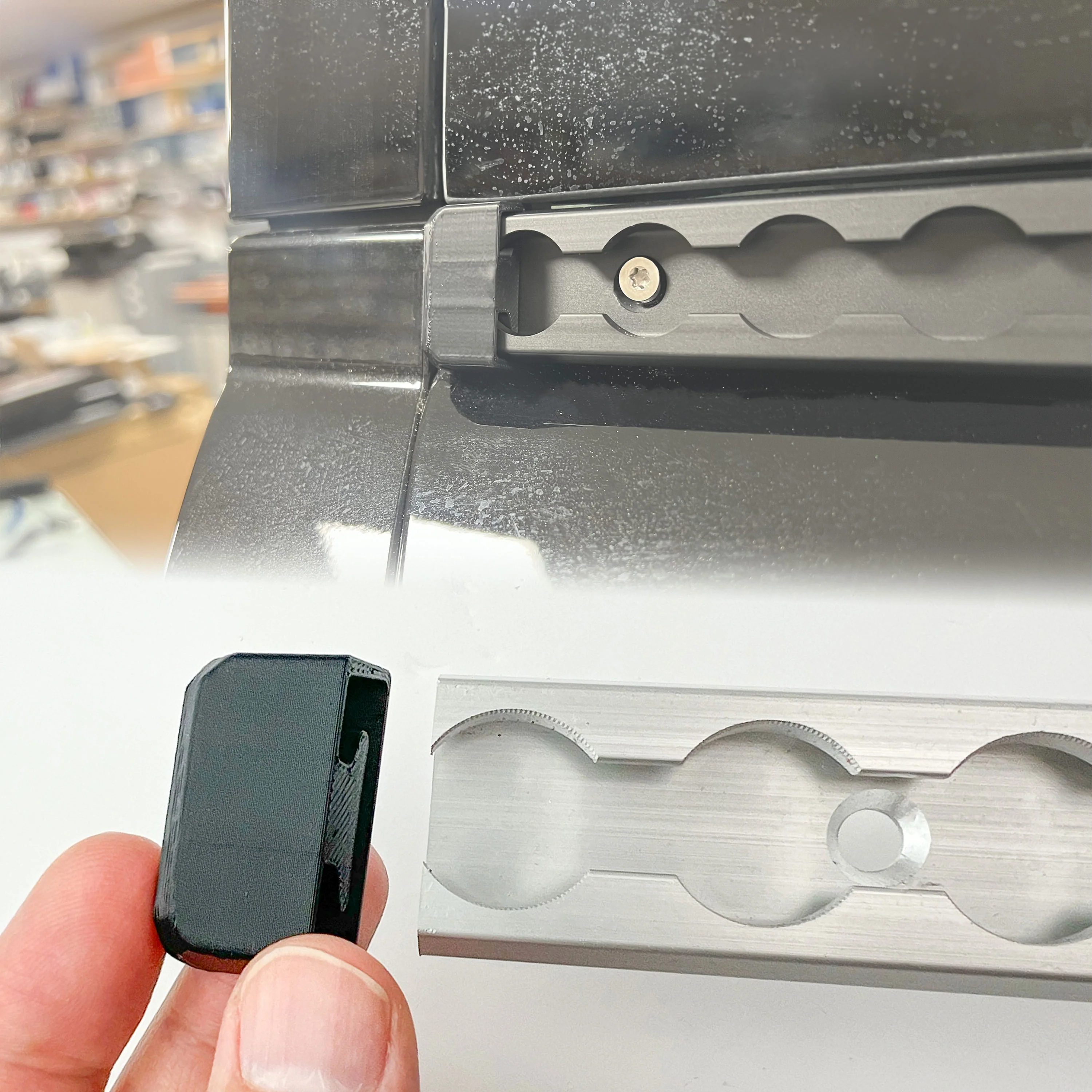 4x End Caps for Utility Rails - Image 2