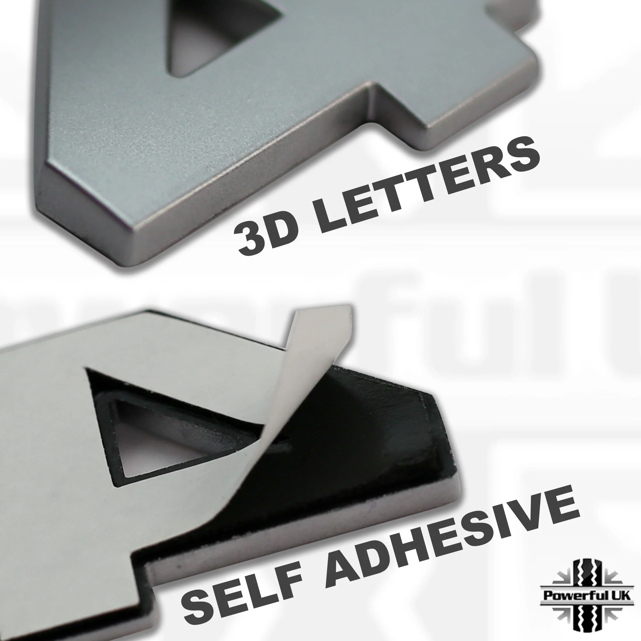'4X4' Lettering Kit - Chrome - Image 4