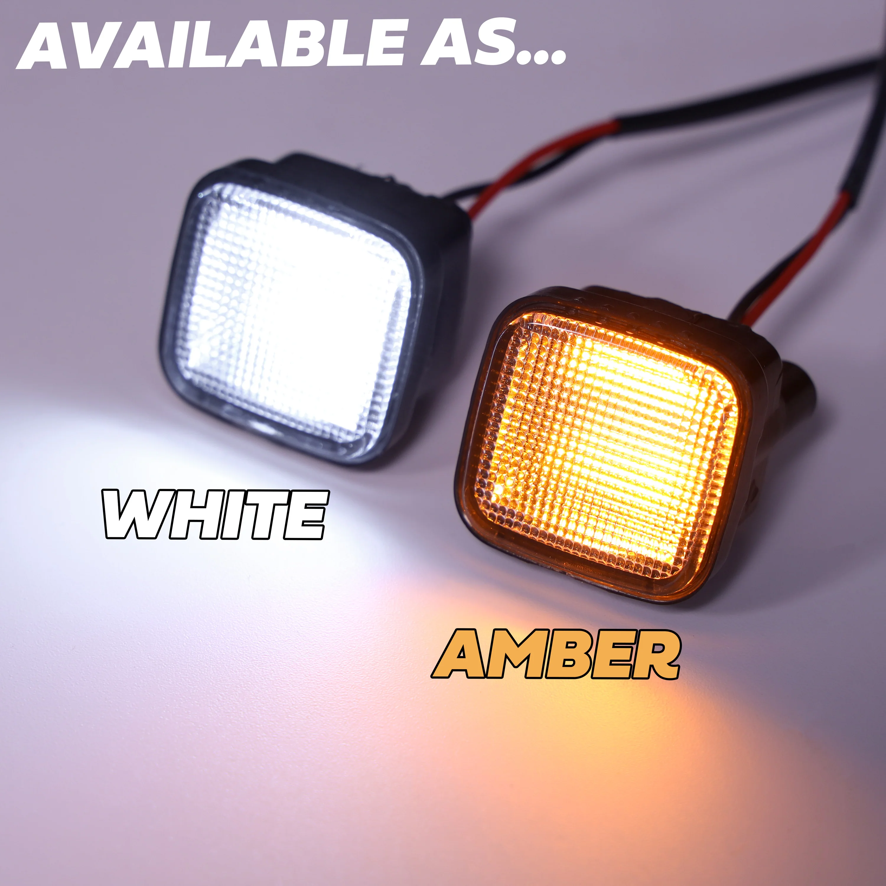 5pc LED Kit for OCTA Front Grille for Land Rover Defender L663 - White - Image 8