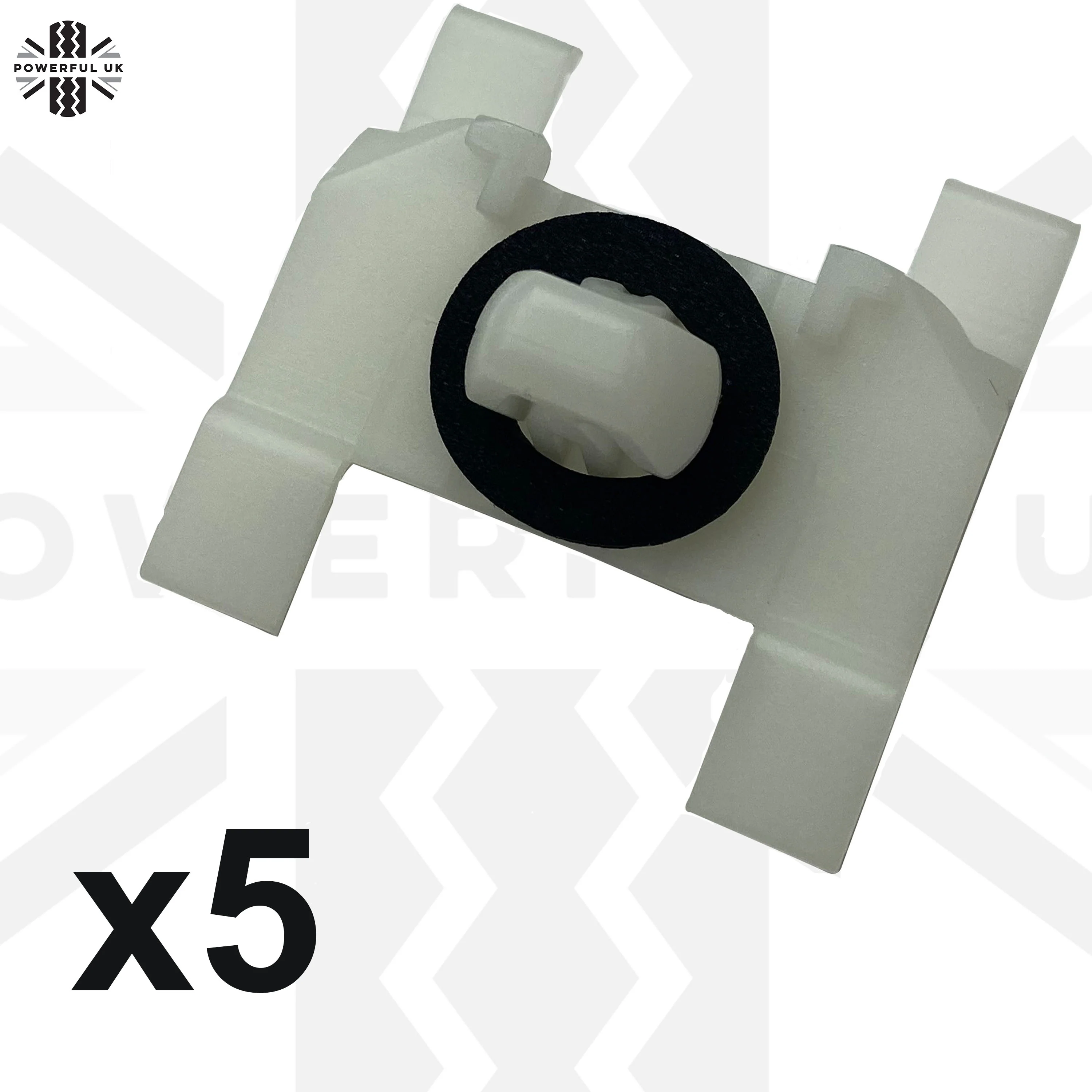 5x Outer Door Moulding Panel Clips for Range Rover L322 (Lower ridge) - Image 8