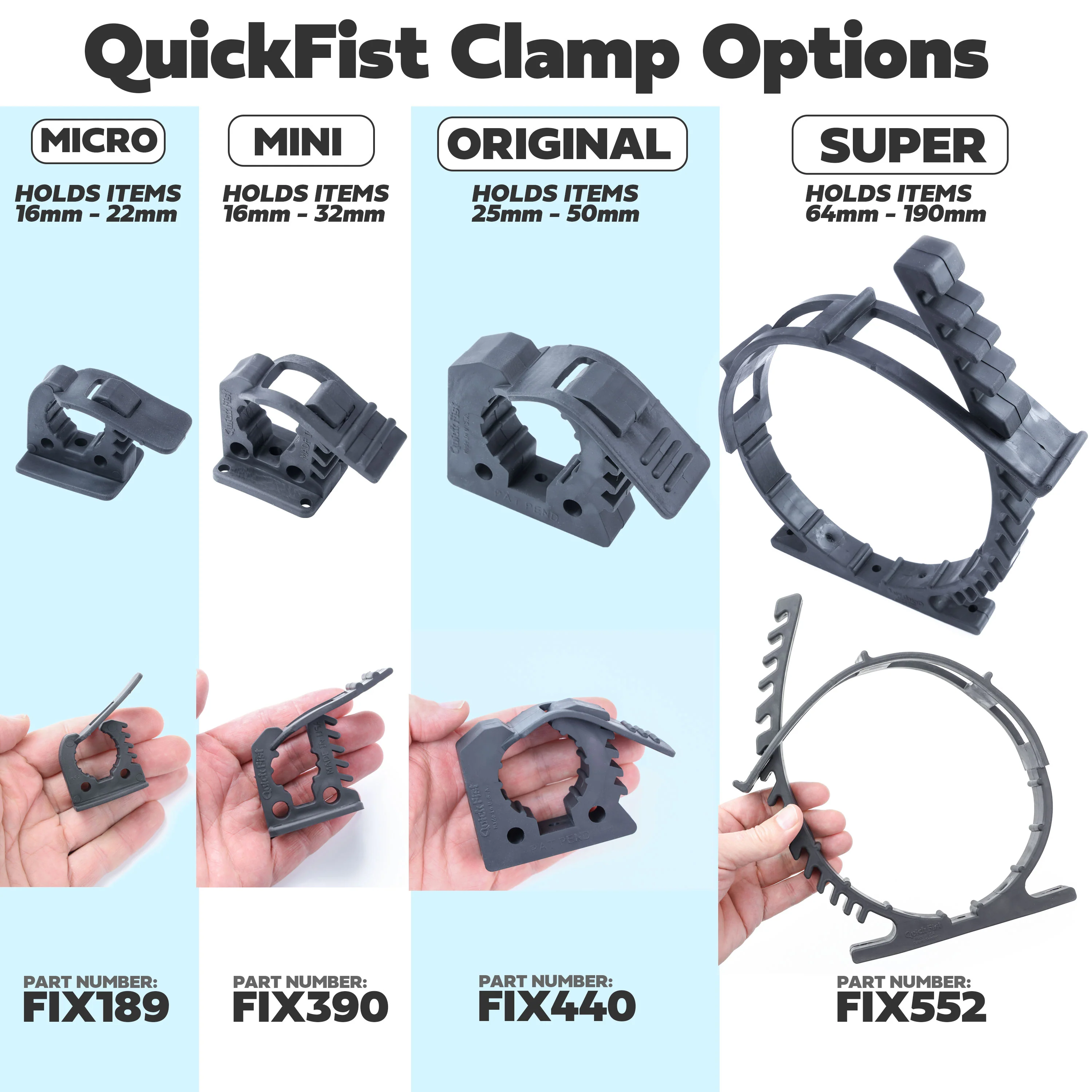 5x QuickFist Micro Clamps - Image 7