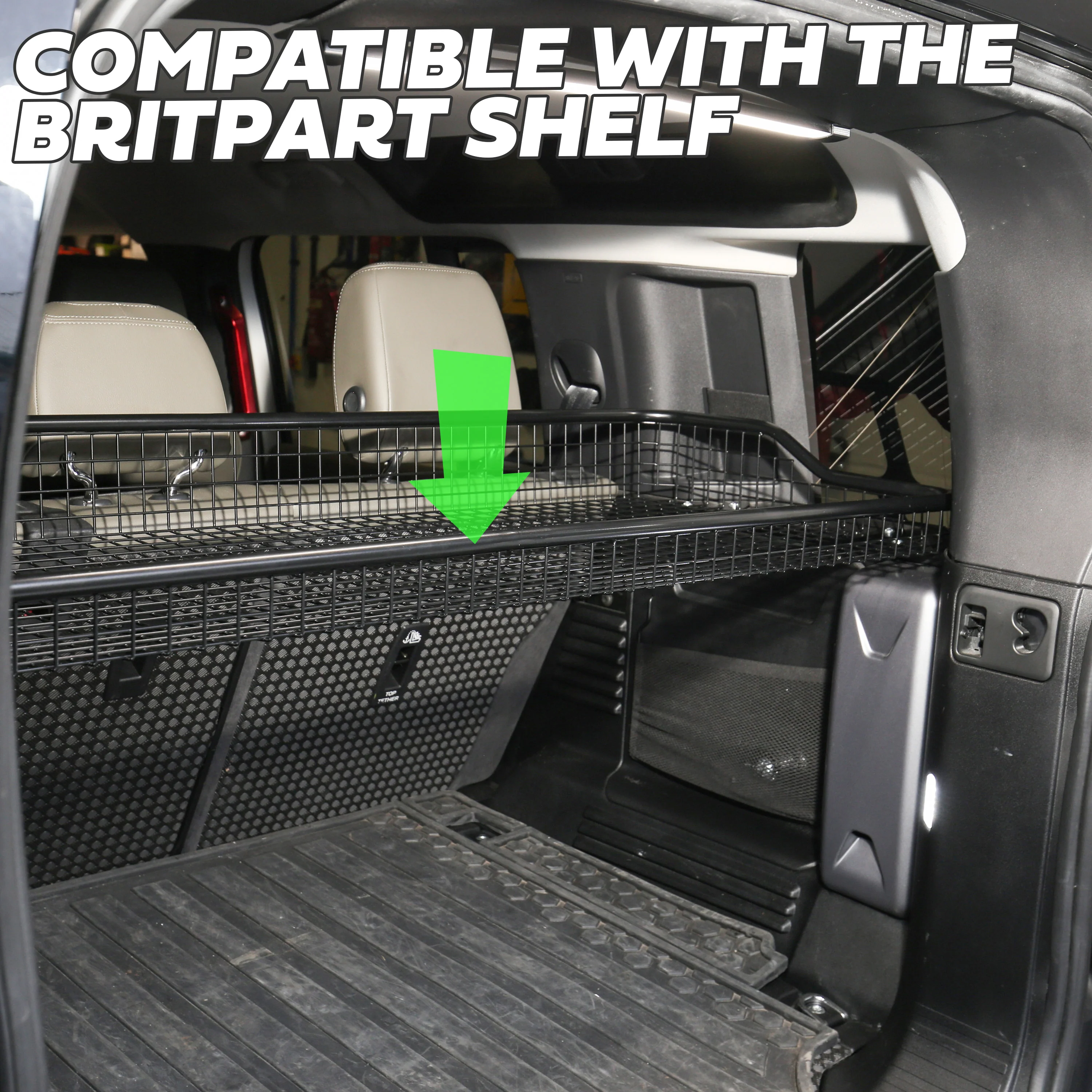 6x Cargo Net Hooks for Wire Luggage Rack for Land Rover Defender L663 - Image 6