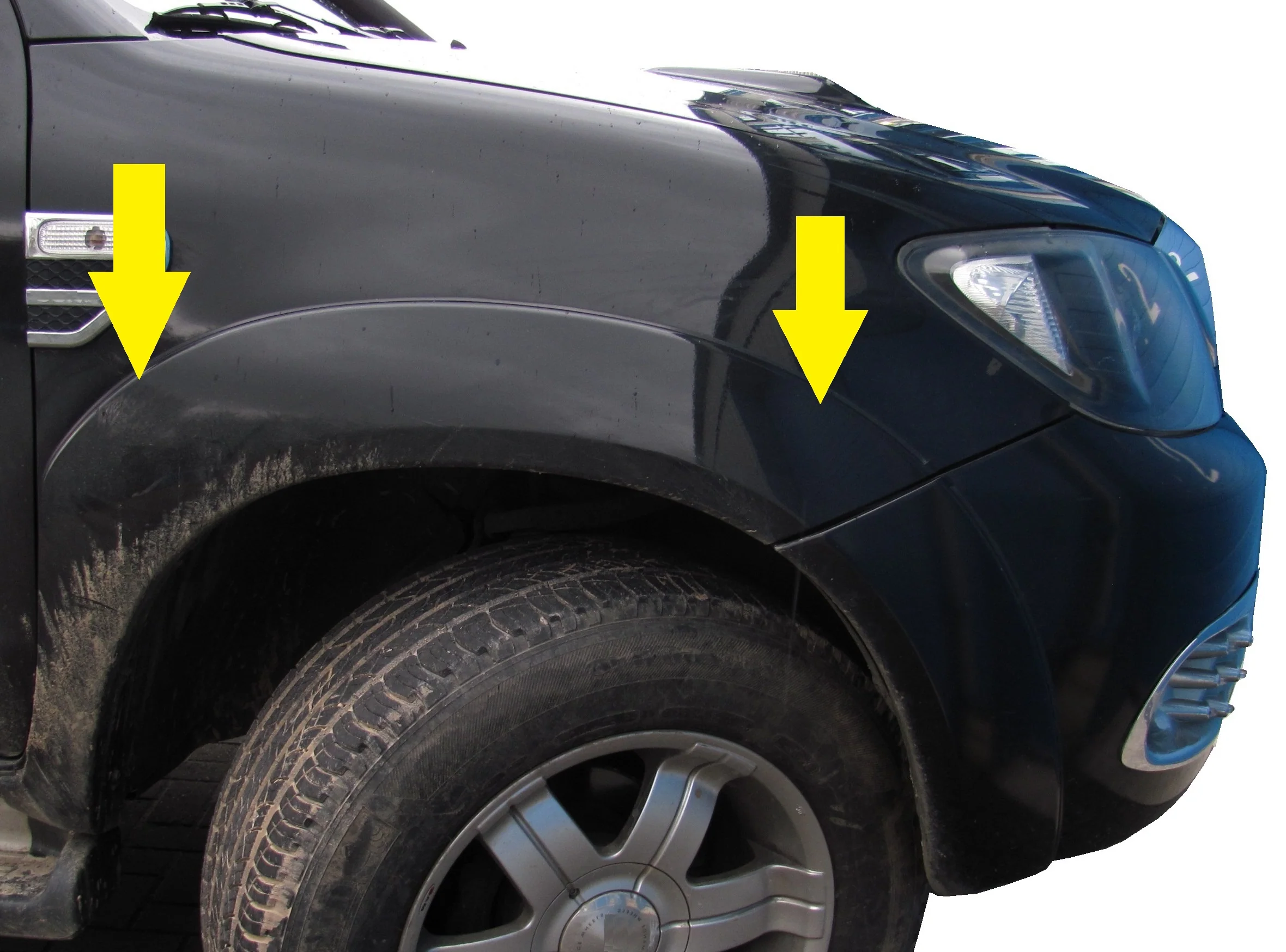 ABS Plastic Wheel Arch - RH Front Wing - for Toyota Hilux Mk6 - Image 3