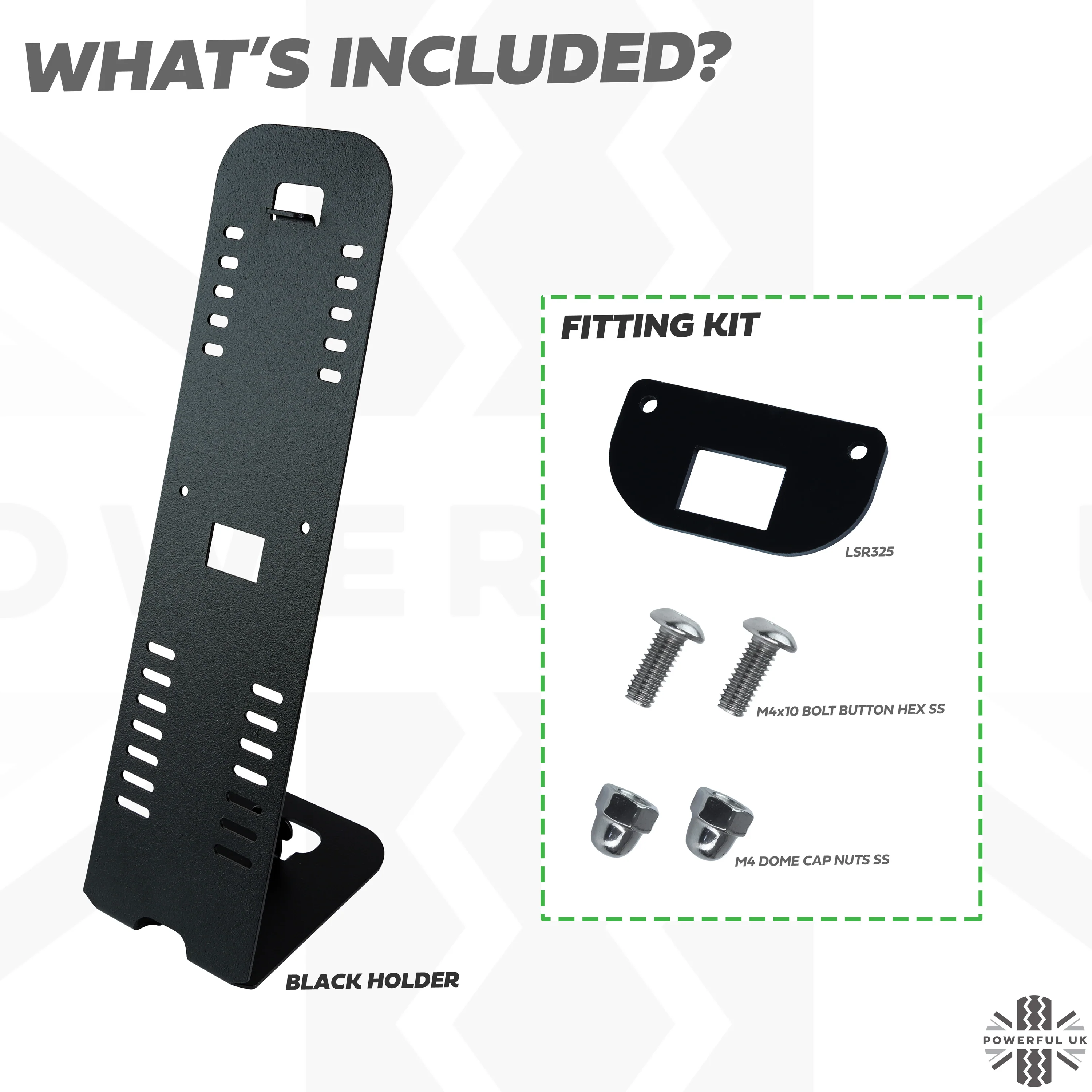 Activity Key Watch Holder/ Charging Stand - Black - Image 2