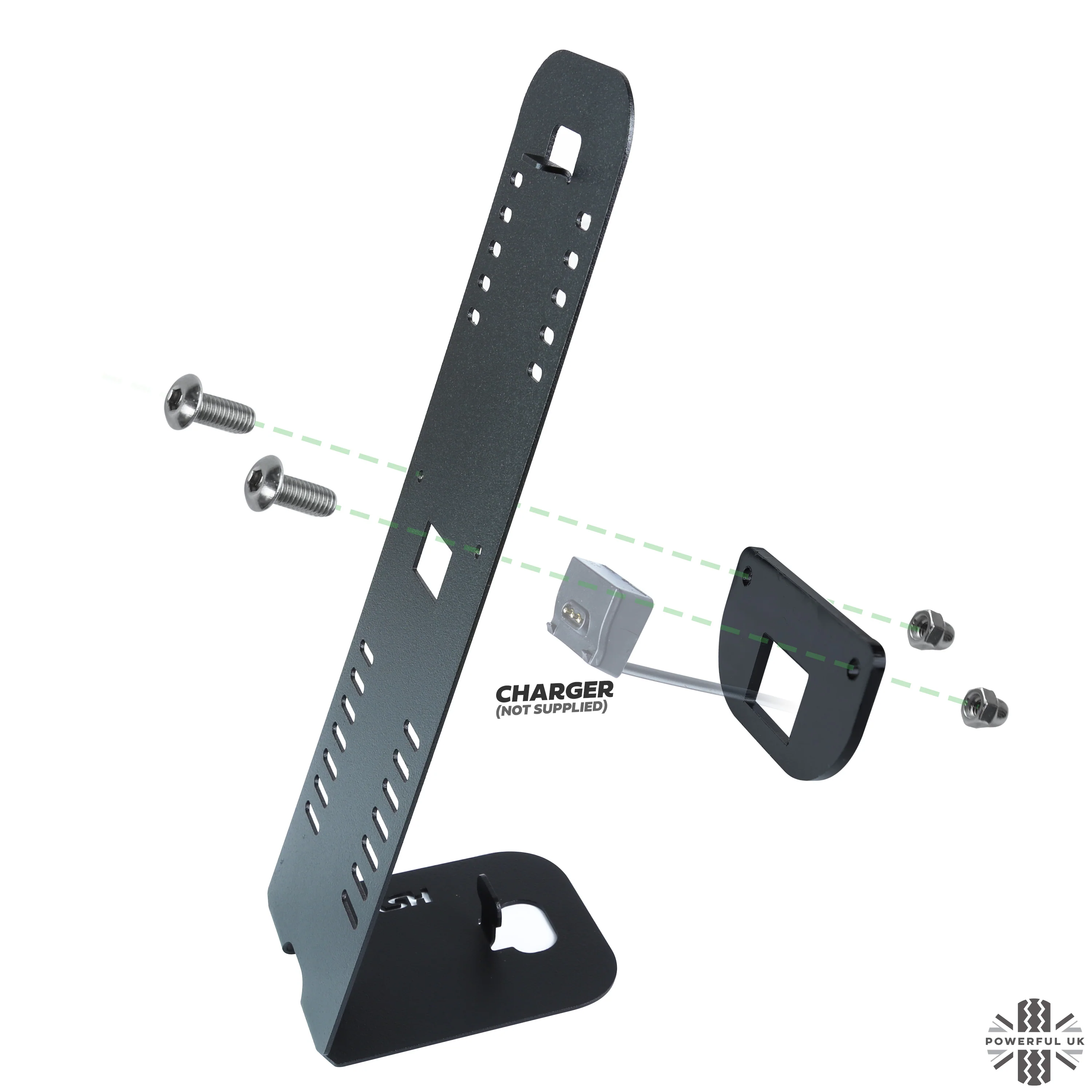 Activity Key Watch Holder/ Charging Stand - Black - Image 3