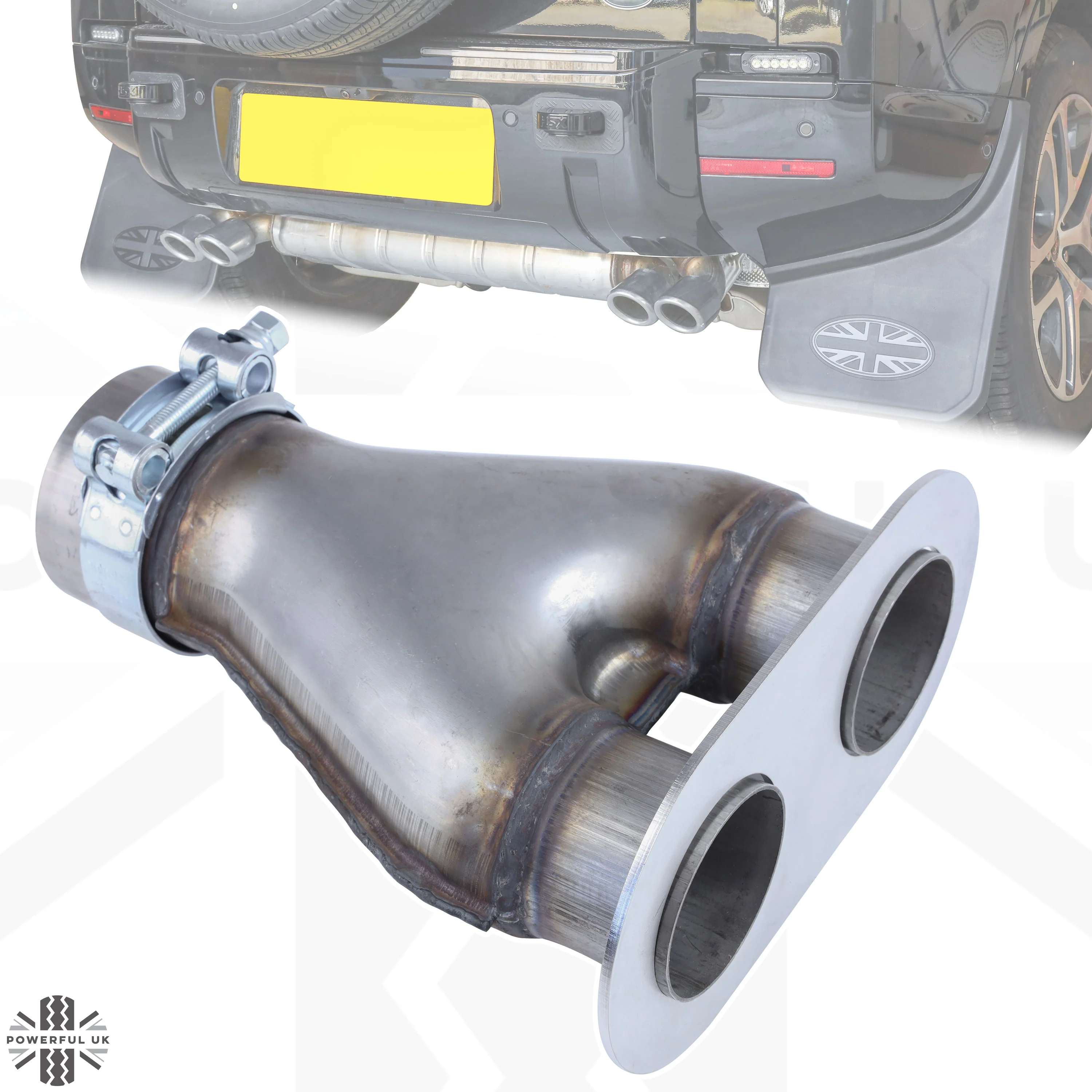 Adapter Kit for V8 Exhaust for Land Rover Defender L663