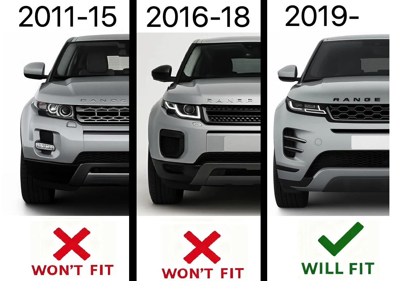 Aftermarket Gloss Black Roof Aerial Cover for Range Rover Evoque 2 2019+ - Image 7