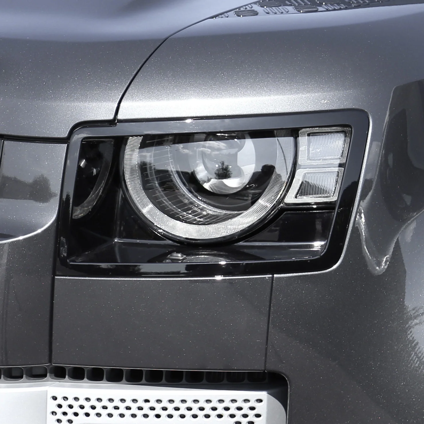 Aftermarket Headlight Surround 'WITH Washer' for Land Rover Defender L663 - LEFT - Image 2
