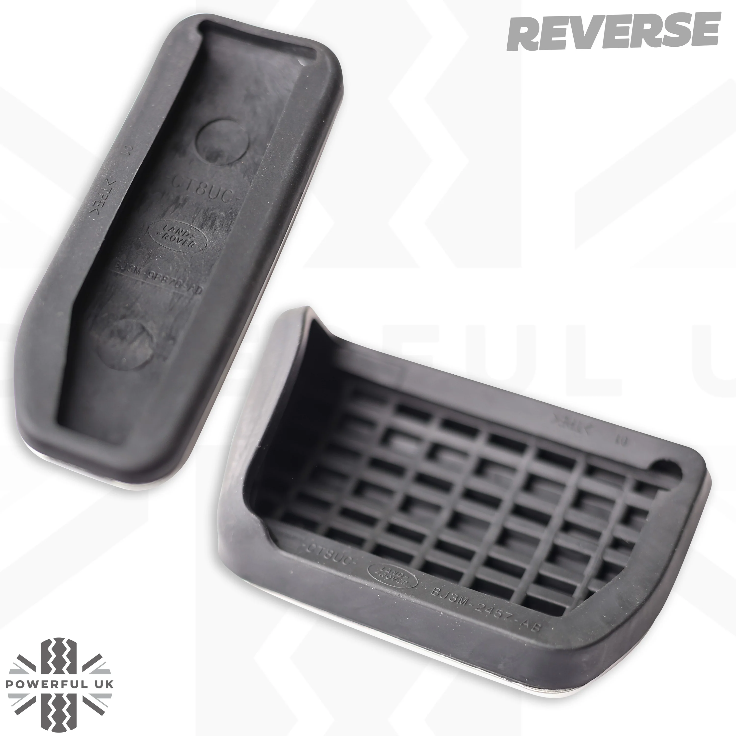 Alloy Foot Pedals (2pc) for the Range Rover Evoque Automatic (pre 2021) - Genuine - Image 4
