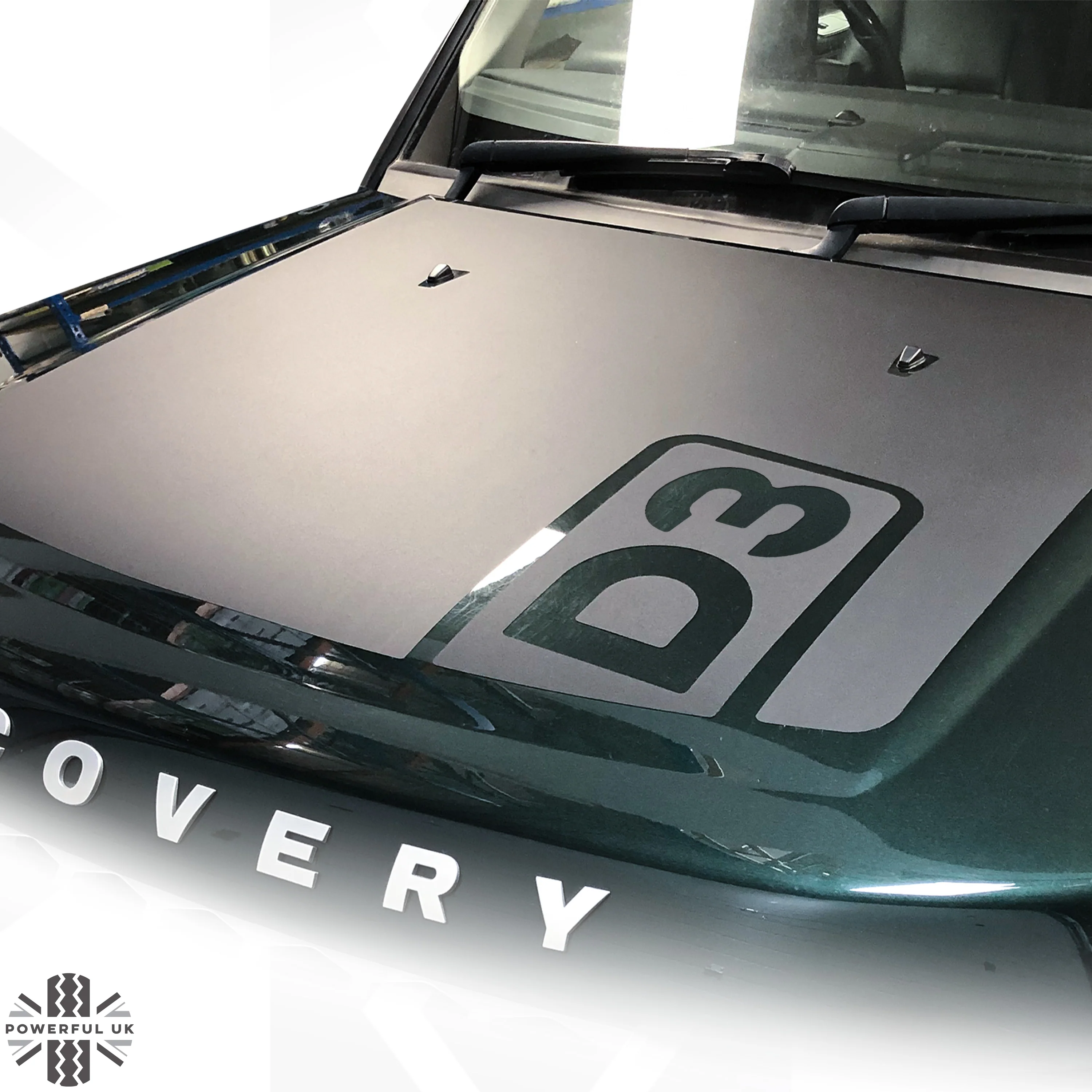 Anti-Reflective Bonnet Graphic - D3 for Land Rover Discovery 3 - Image 4