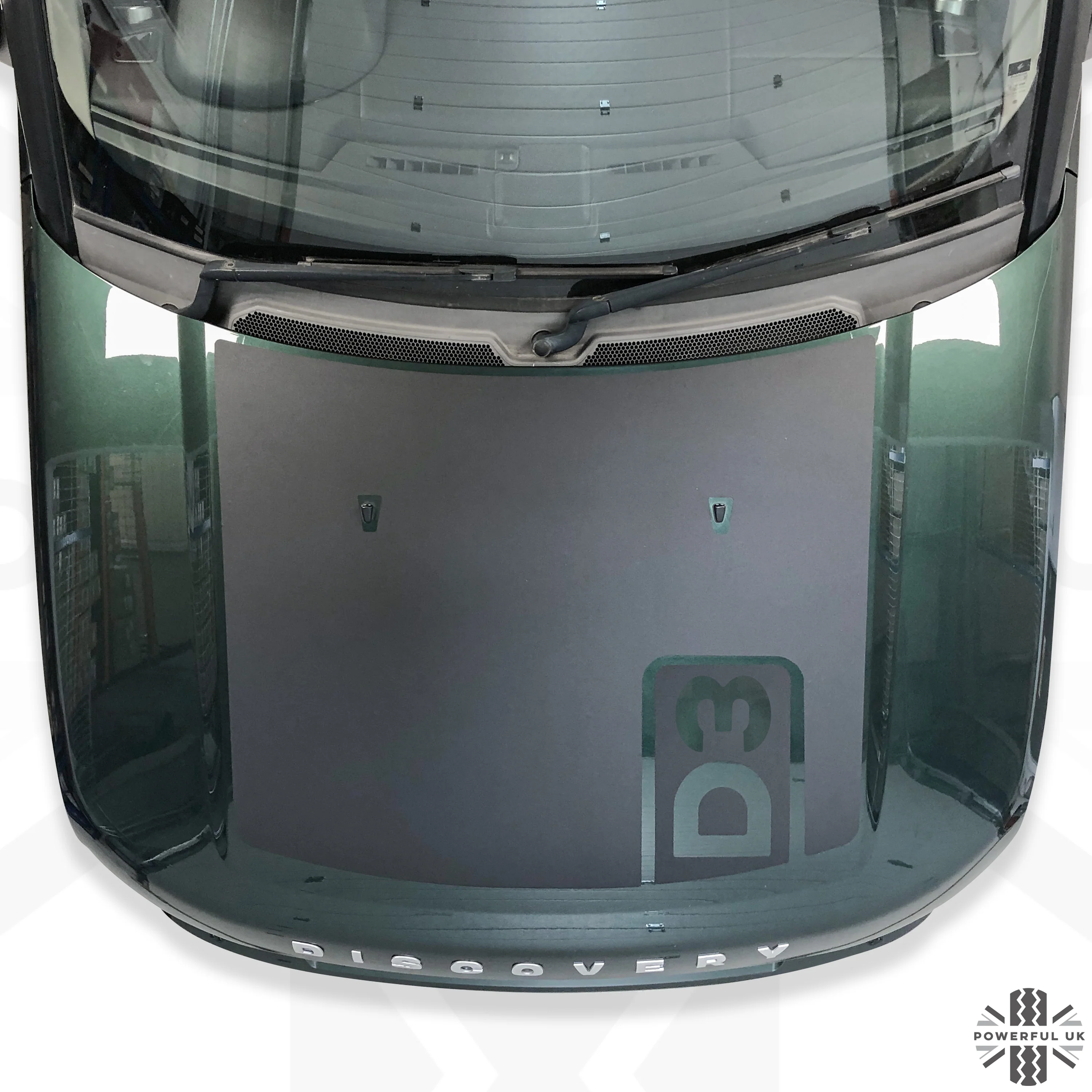 Anti-Reflective Bonnet Graphic - D3 for Land Rover Discovery 3 - Image 5