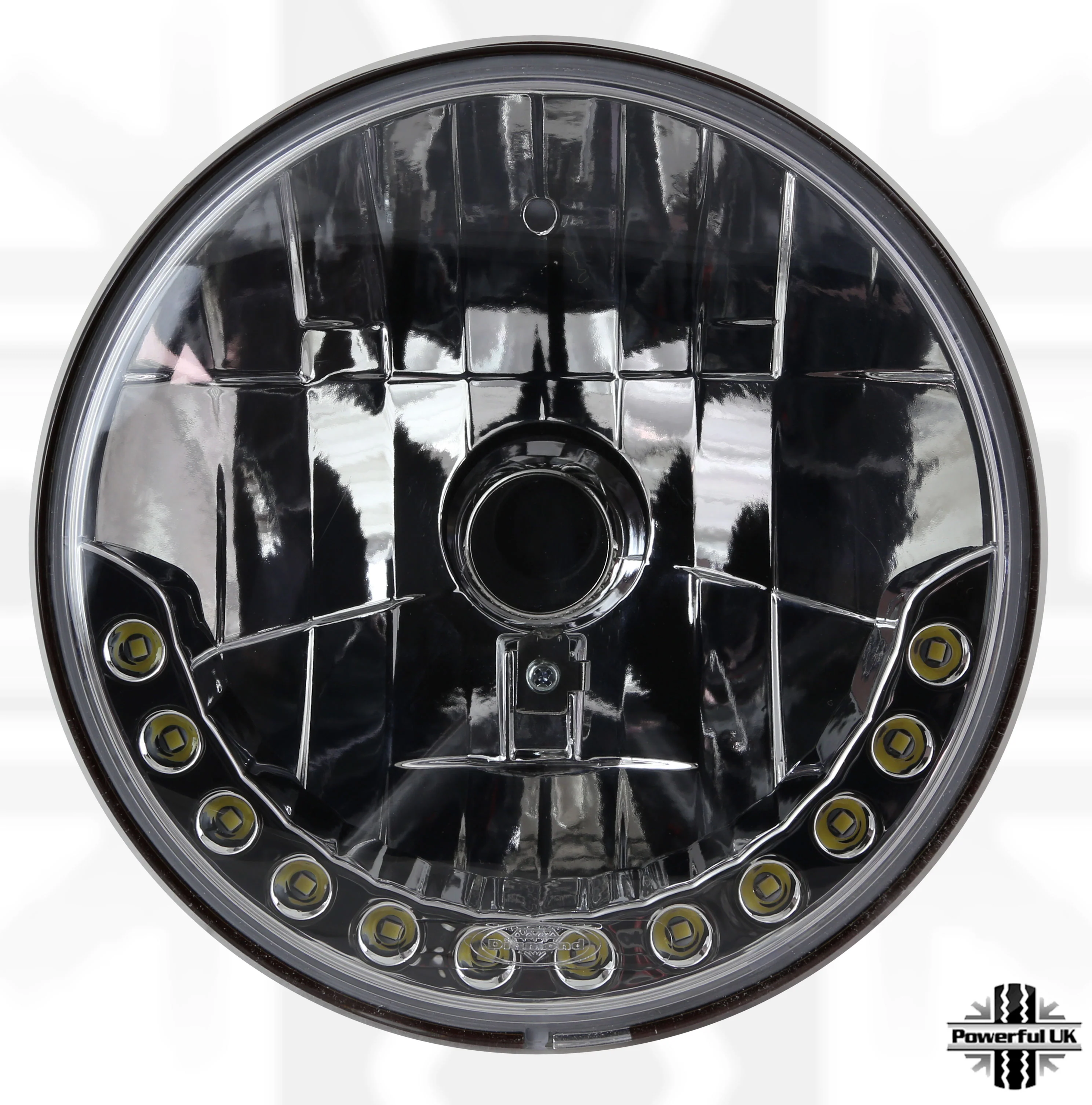 Austin Morris Classic Mini Headlight Upgrade - DRL Style - LHD - Image 5
