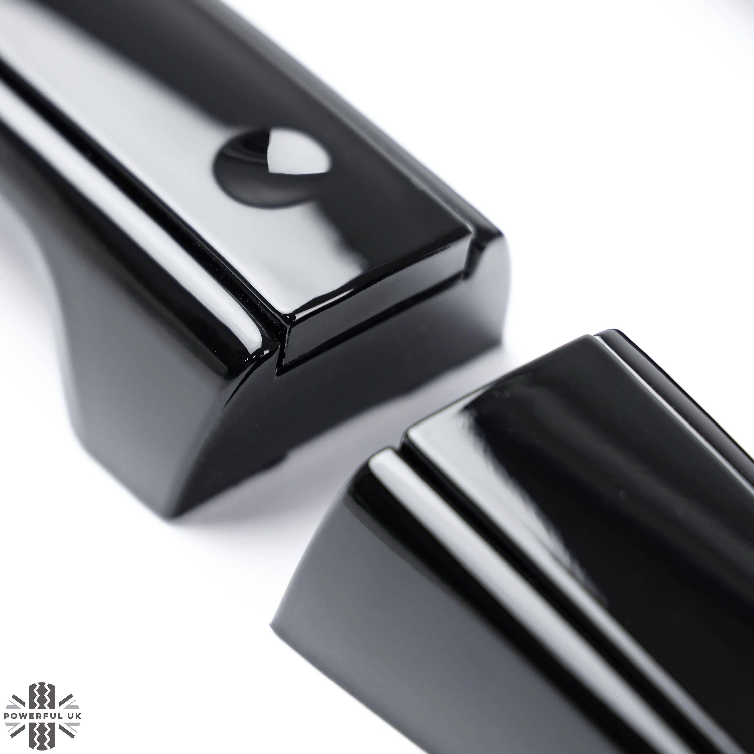 'Autobiography Style' Door Handles Skins in Black for Land Rover Discovery Sport - 8pc with Right Key Release - Image 6