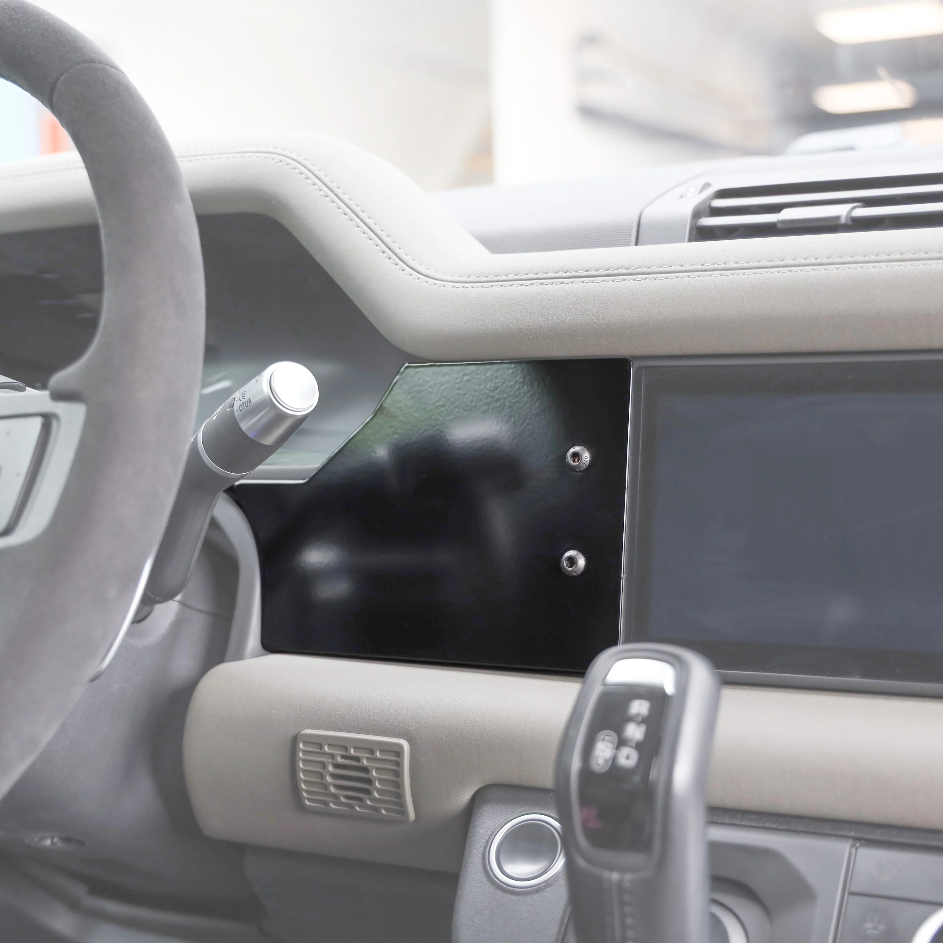 Auxiliary Panel Kit for Land Rover Defender L663 - Satin Black - Left Hand Drive - Image 3